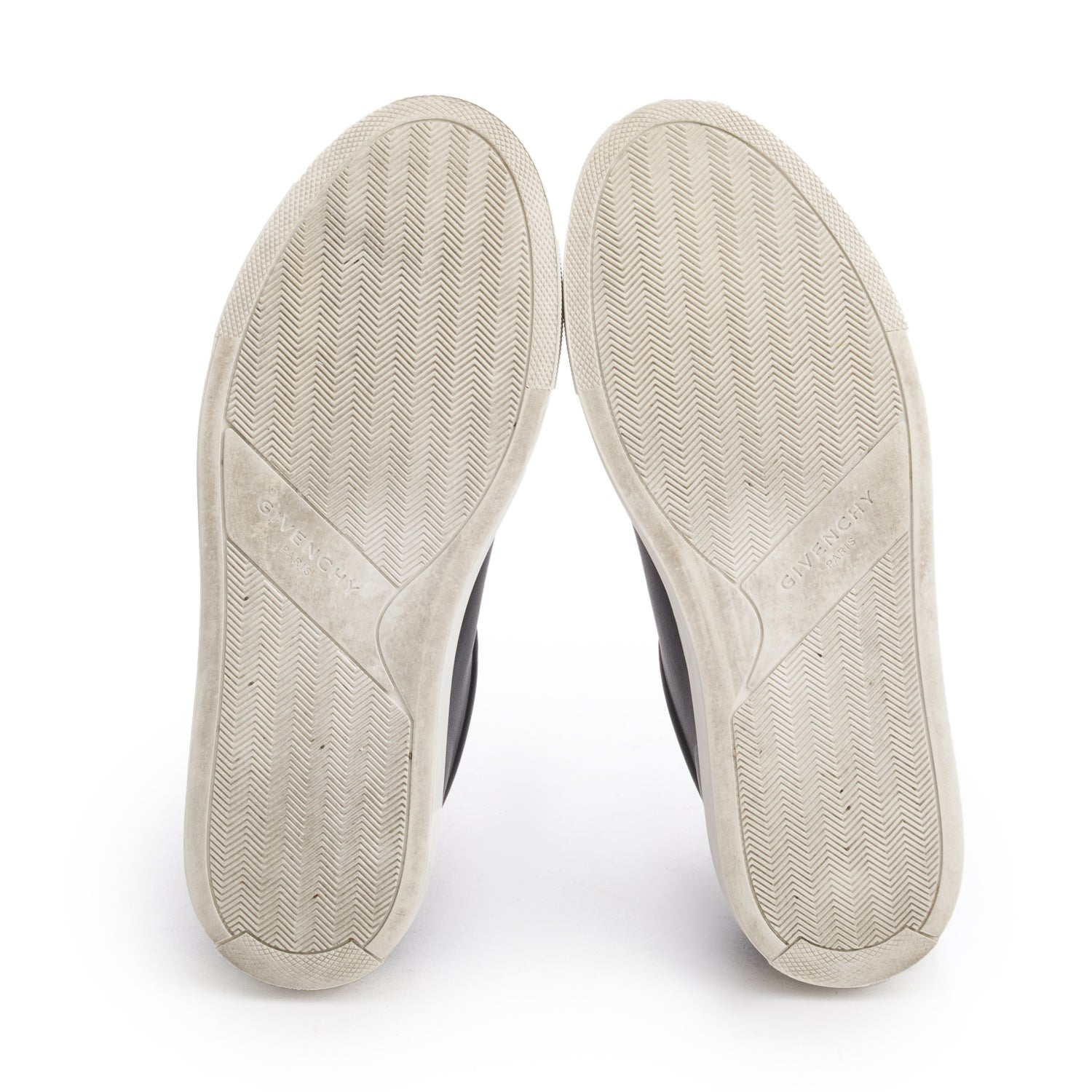 Givenchy Black Leather Urban Knot Sneakers, Size 37