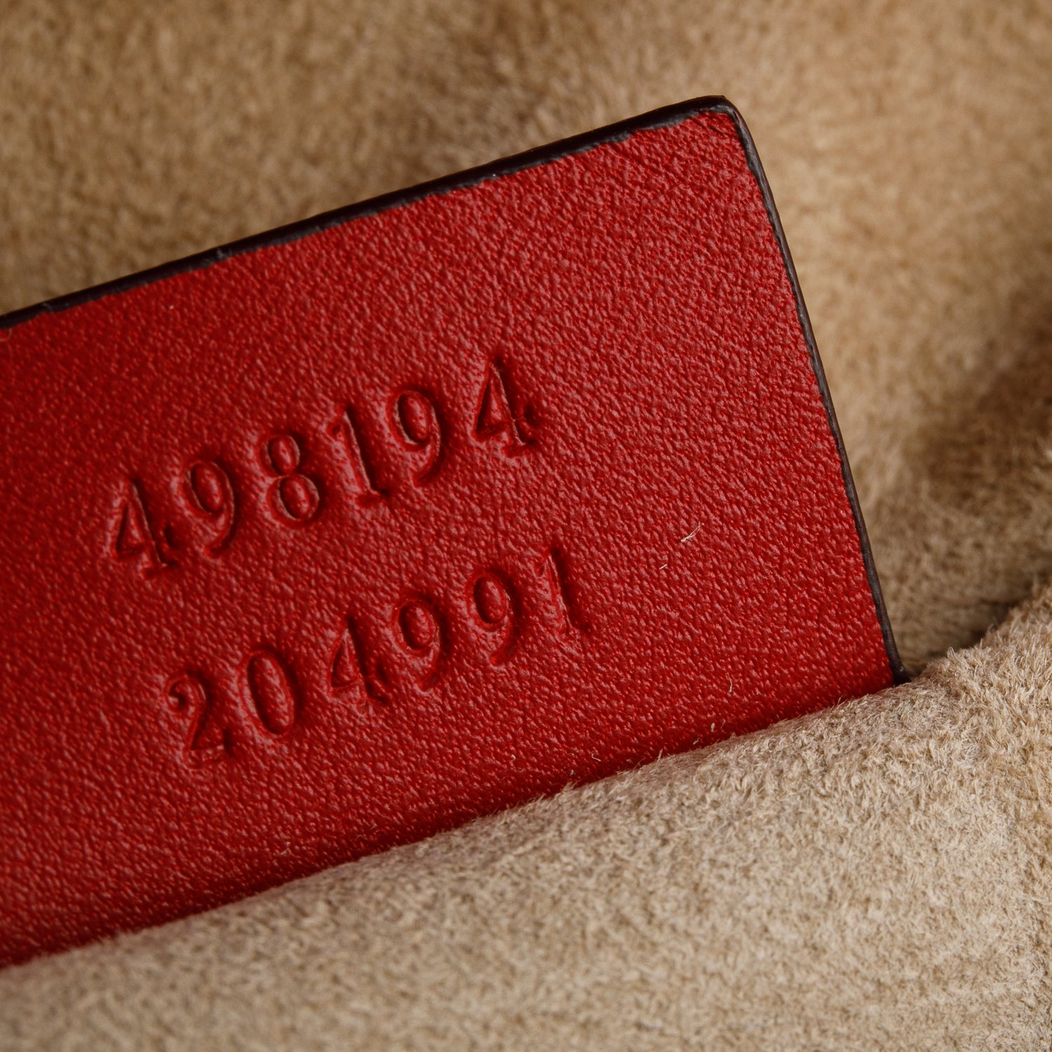 Gucci Red Python Padlock Mini Backpack