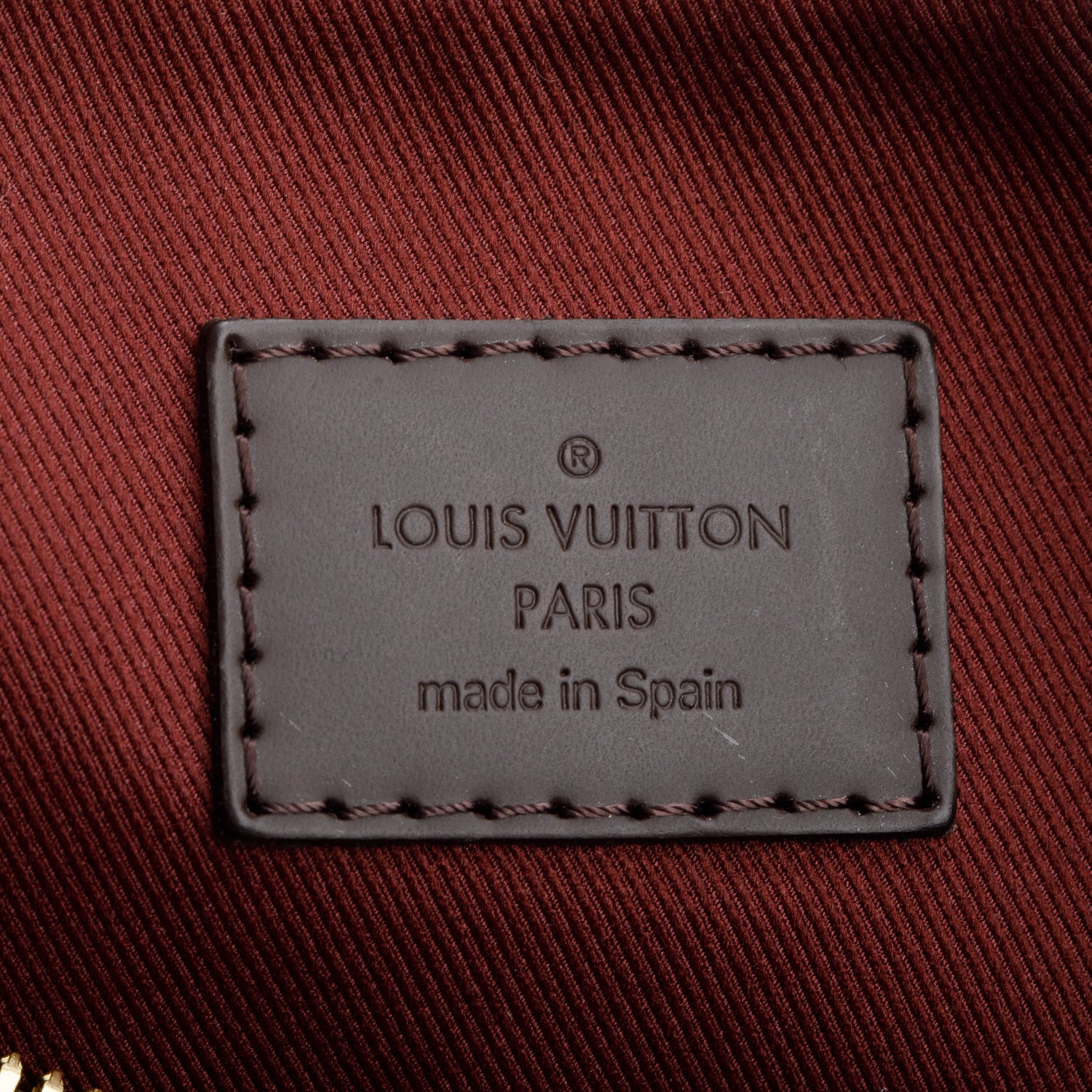 Louis Vuitton Damier Ebene Lymington Bag w/ Strap