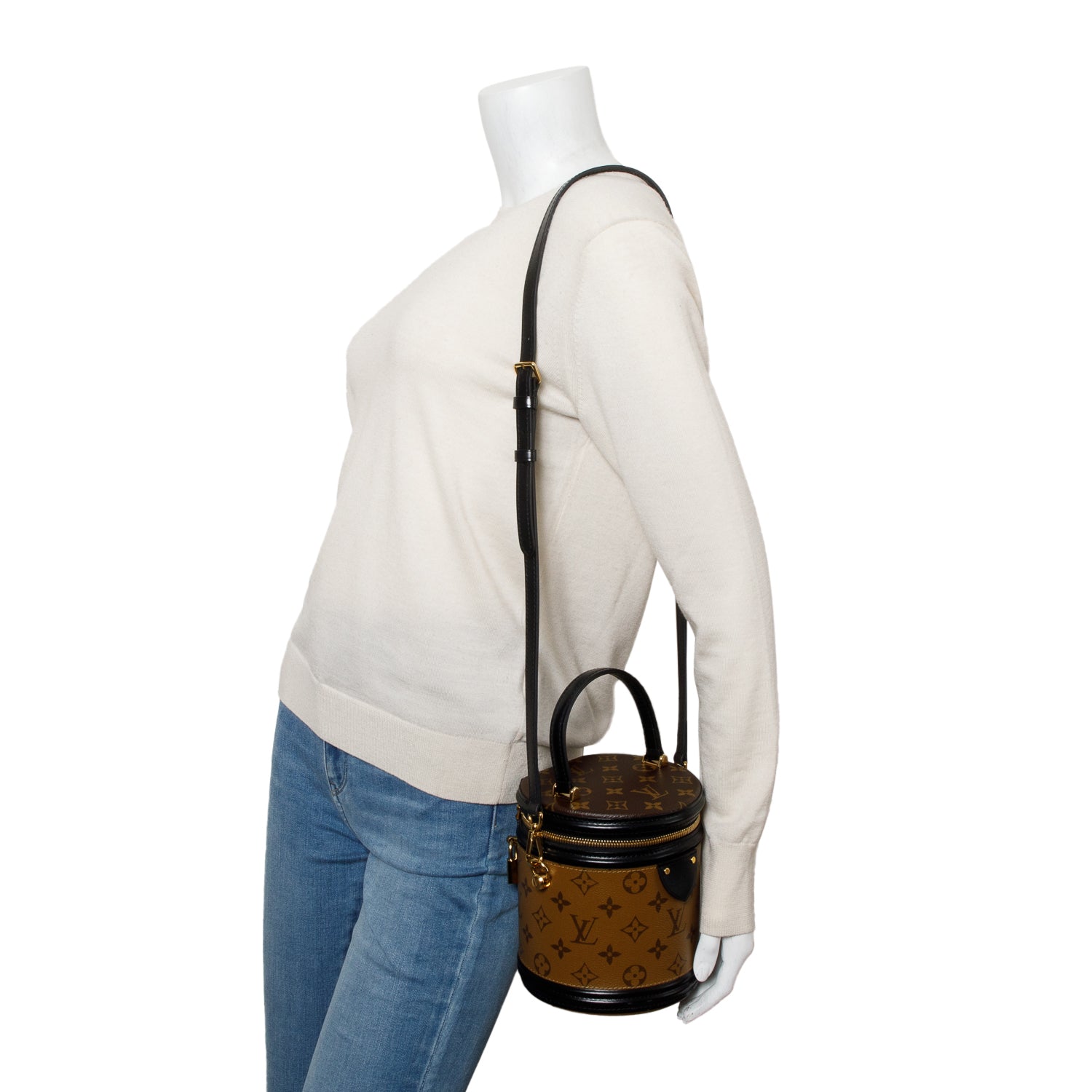 Louis Vuitton 2021 Monogram Reverse Cannes w/ Strap