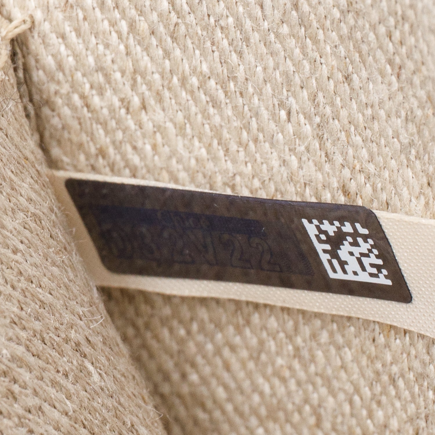 Chloe Blue Calfskin Linen Medium Denim Woody Tote Bag