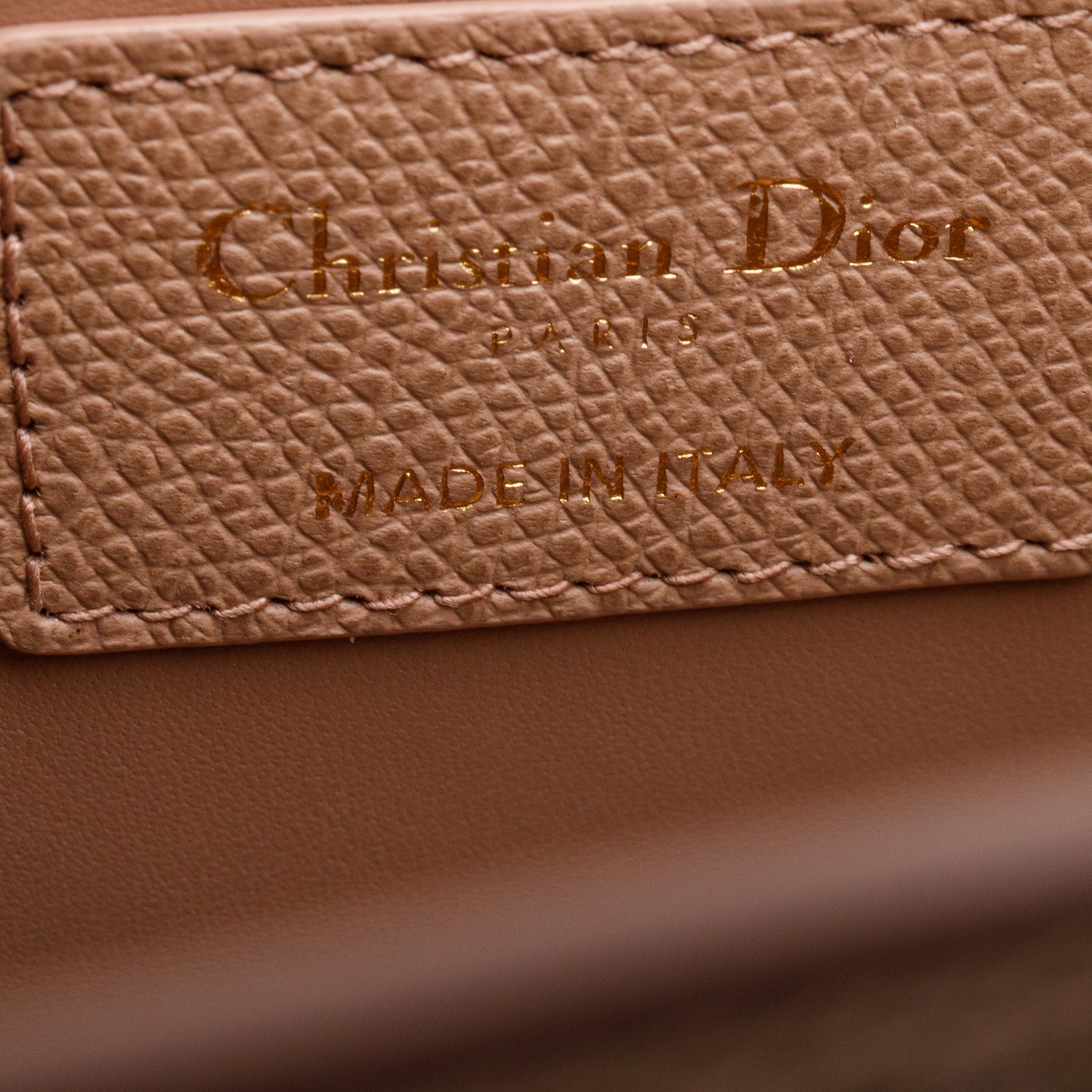 Christian Dior Pink Grained Calfskin 30 Montaigne Flap Bag w/ Box & Authenticity Card