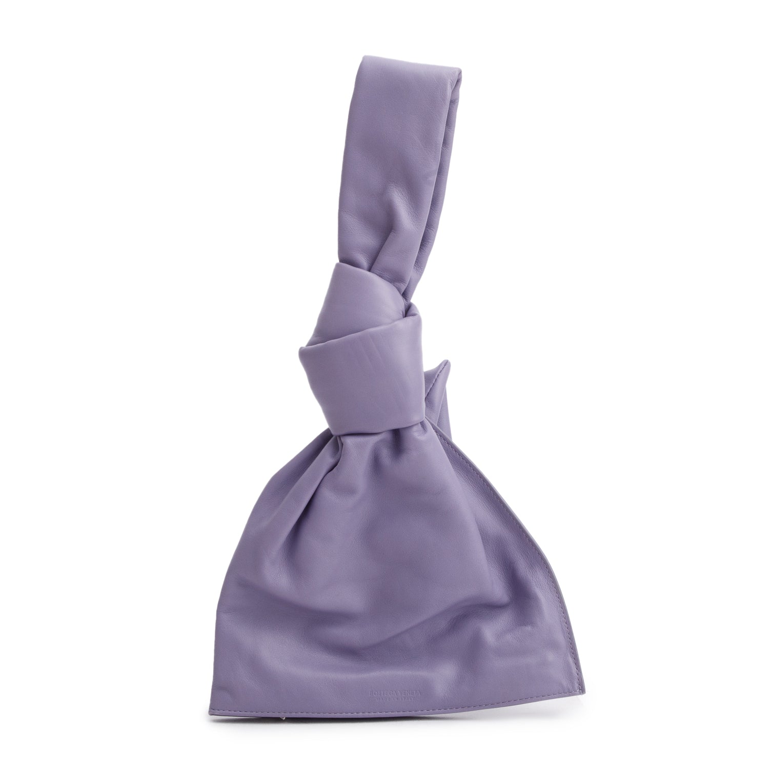 Bottega Veneta Purple Calfskin Mini BV Twist