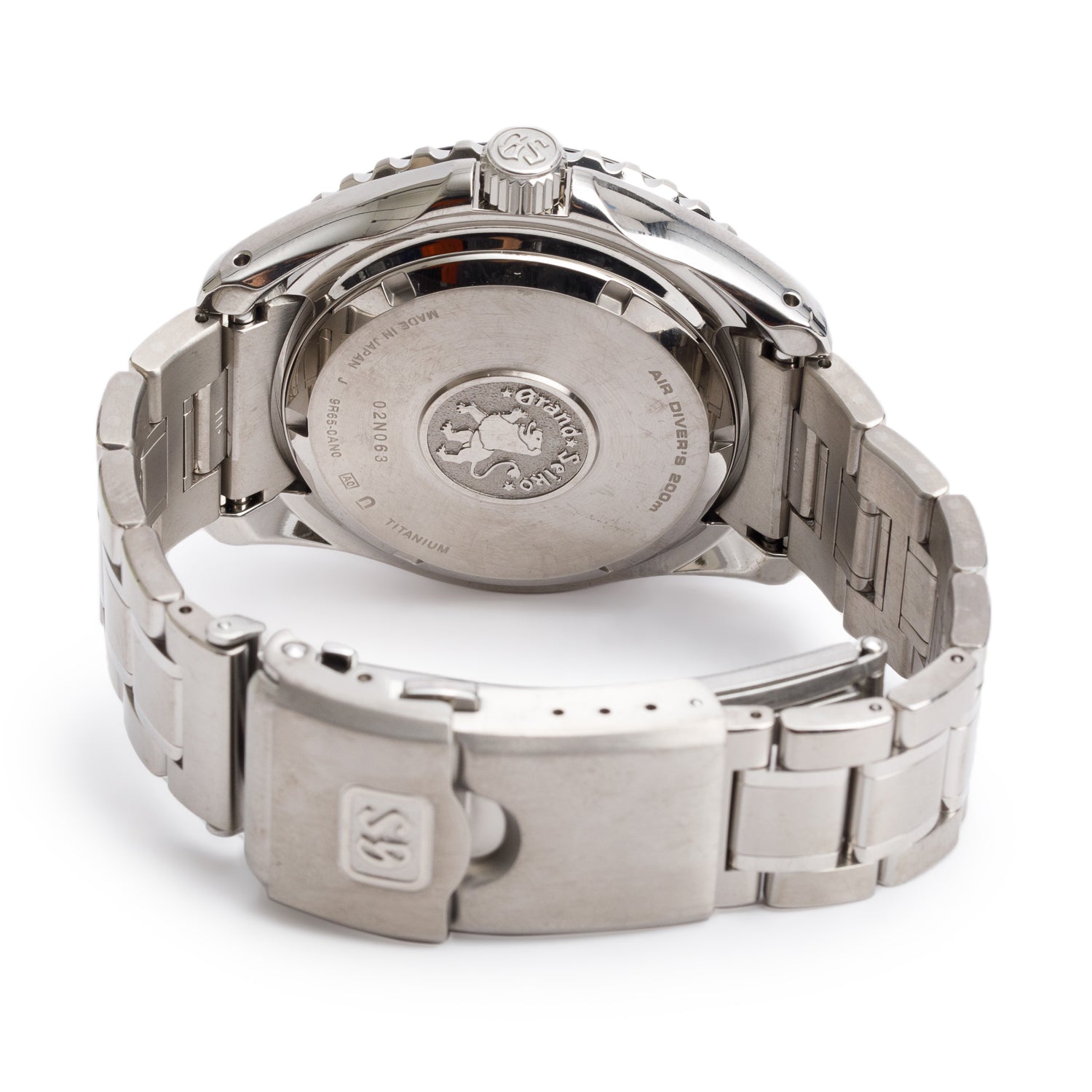 Grand Seiko 2025 Titanium Sport Collection GS 44 mm Spring Drive Automatic Watch Black Dial SBGN029G w/ Box & Papers