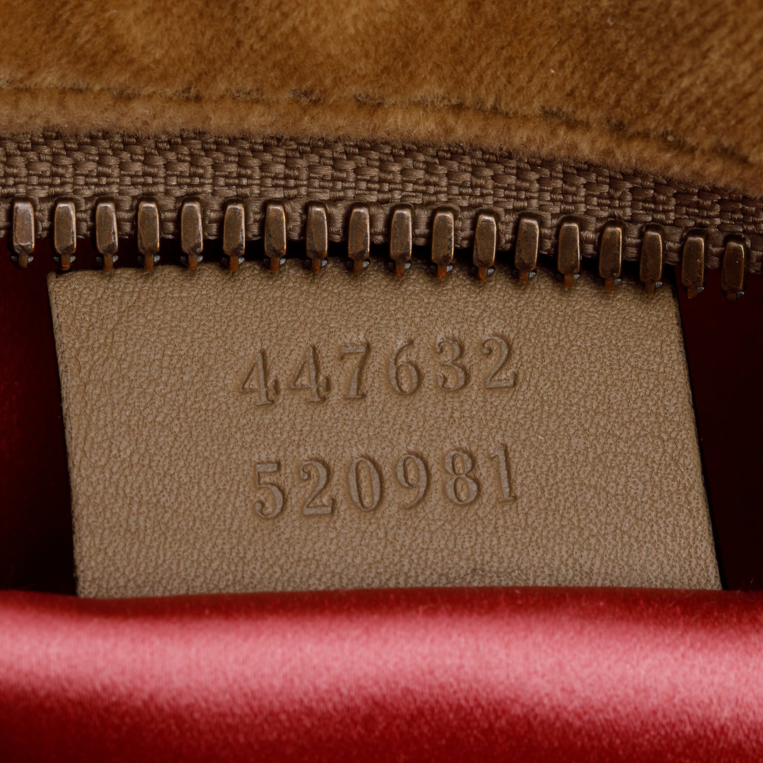 Gucci Brown Velvet Matelasse Small GG Marmont Shoulder Bag