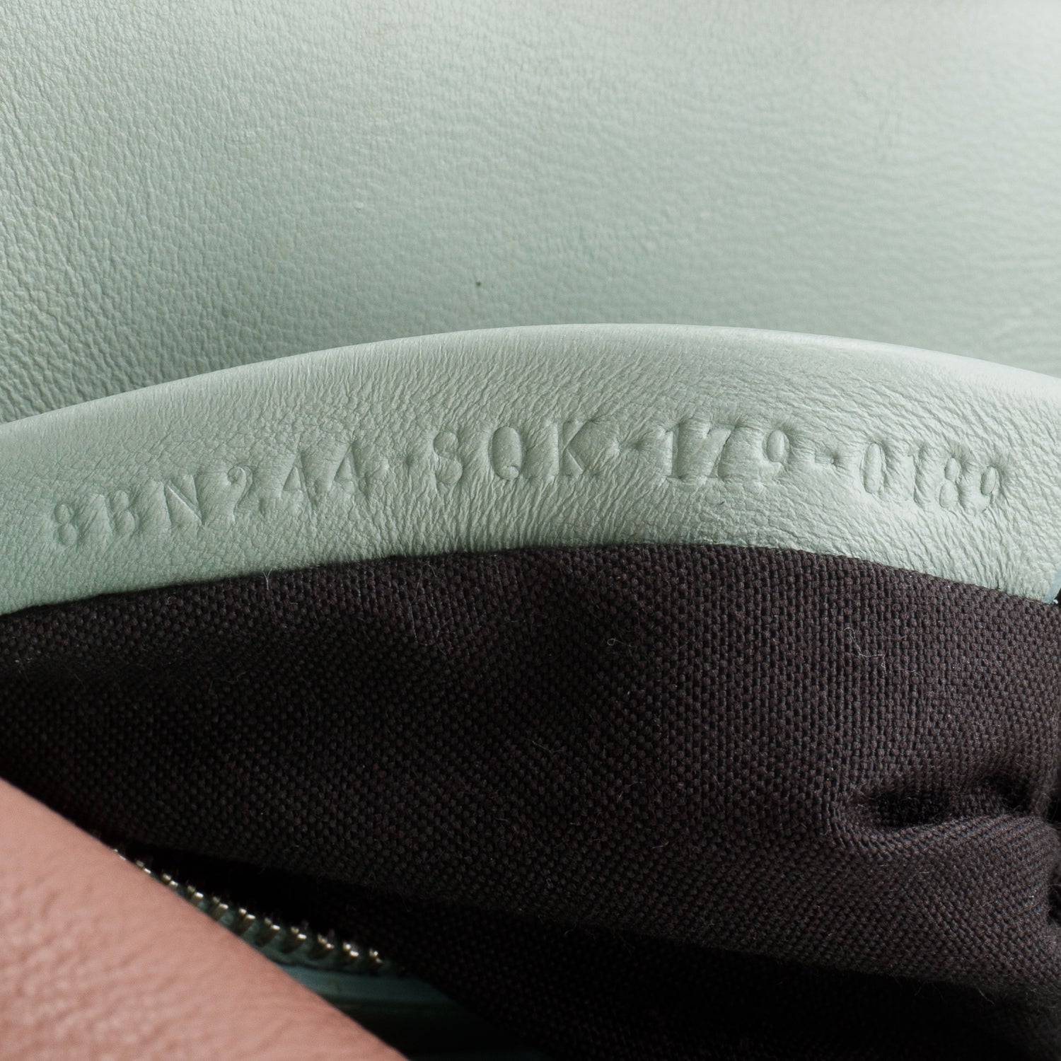 Fendi Pink Nappa Leather Colorblock Mini Peekaboo Iconic Satchel w/ Strap