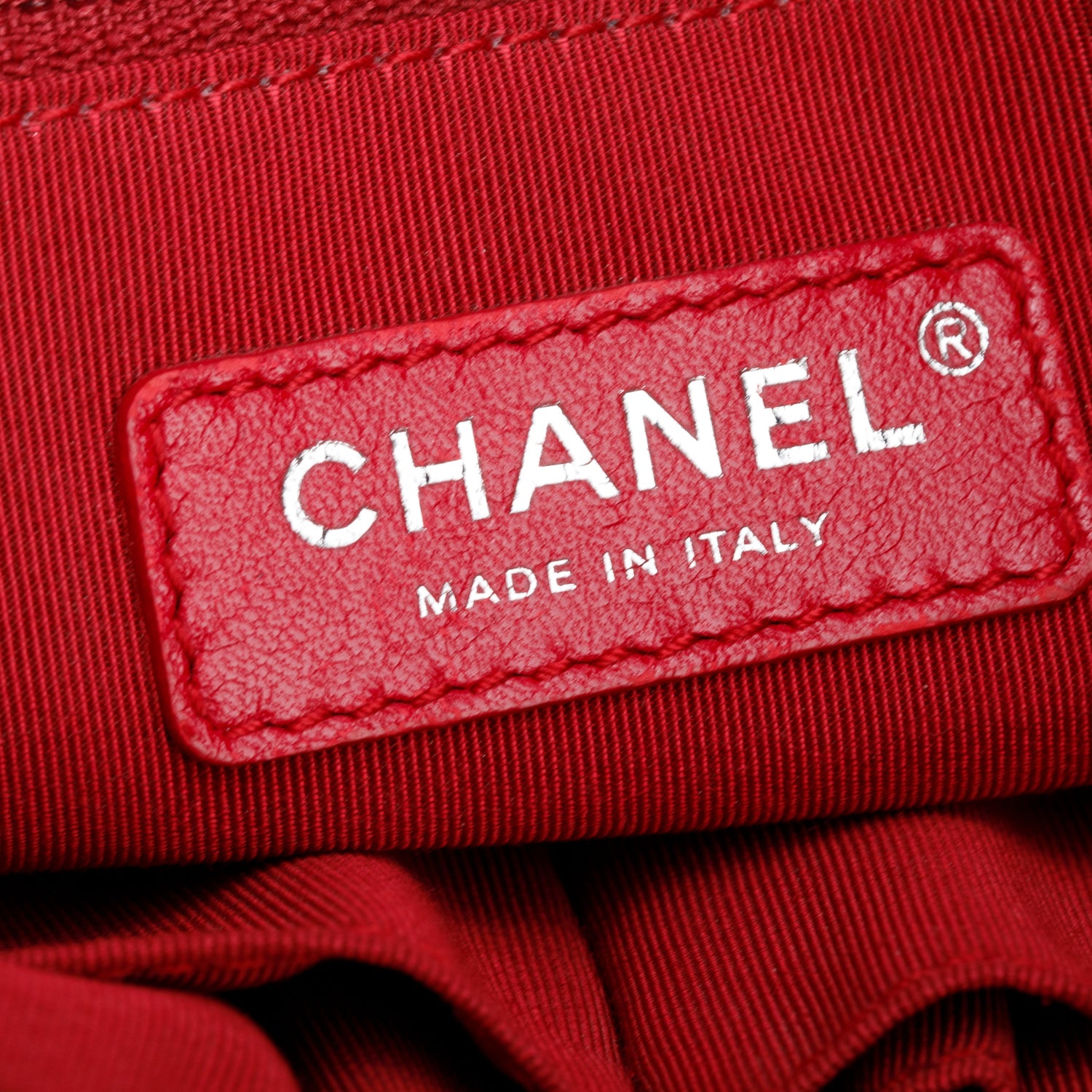 Chanel Blue & Black Aged Calfskin Leather Medium Gabrielle Hobo