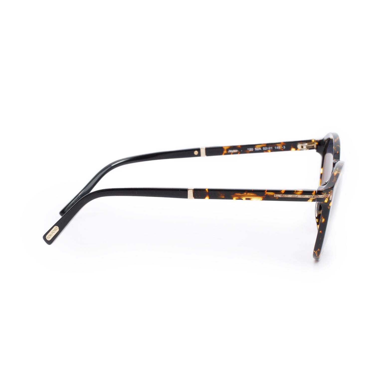 Tom Ford Brown Havana FT1020 Jason Square Sunglasses w/ Case