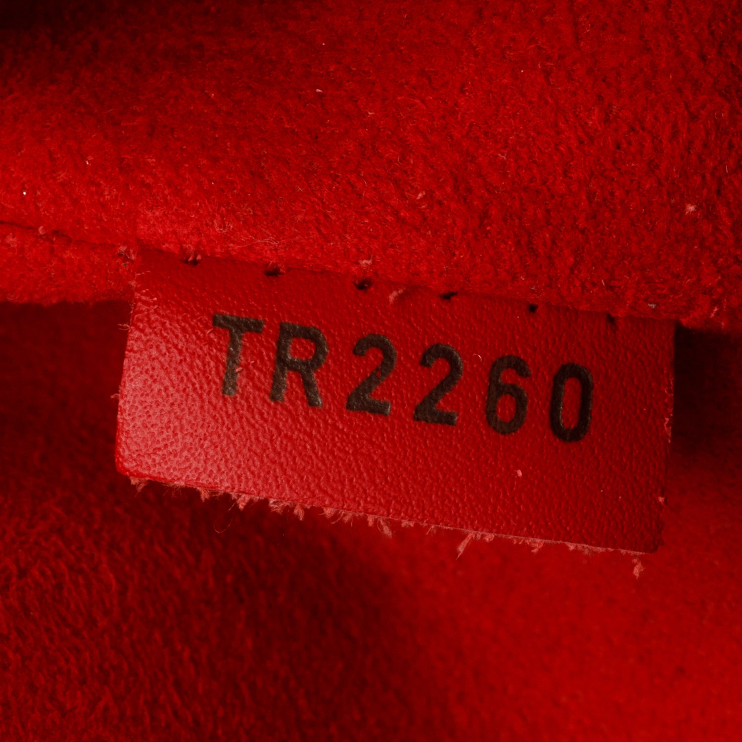 Louis Vuitton Red Soufflot BB w/ Straps