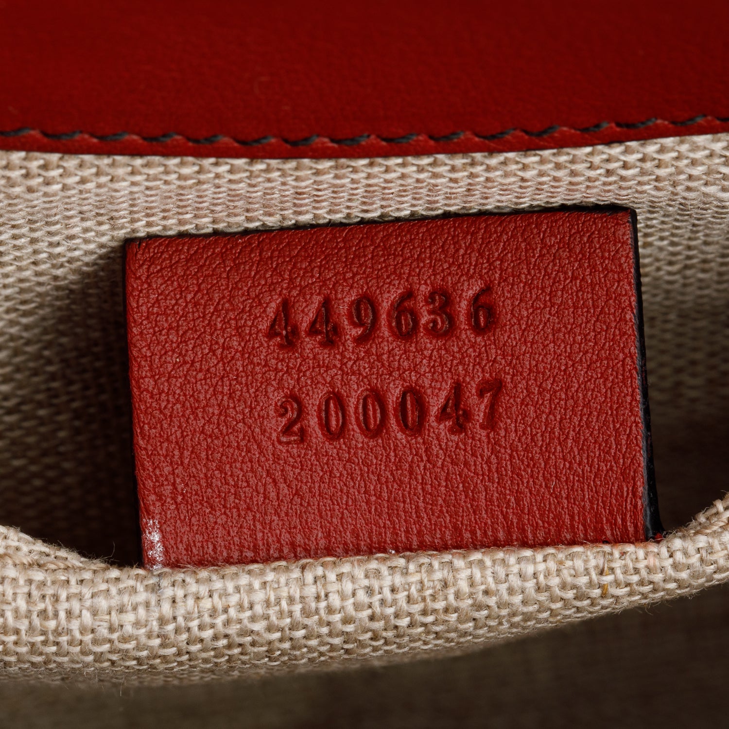 Gucci Red Soft Microguccissima Mini Emily Chain Shoulder Bag