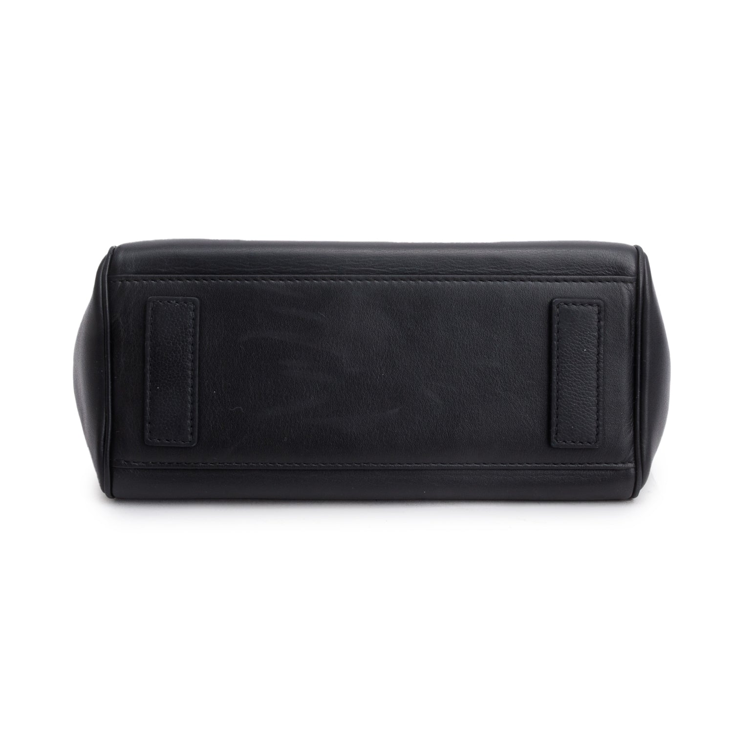 Versace Black Grained Calfskin Medium La Medusa Top Handle w/ Box & Straps