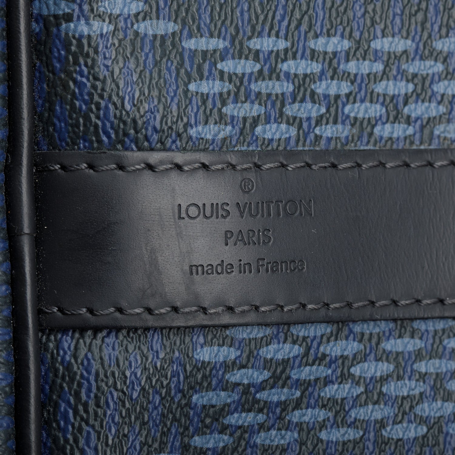 Louis Vuitton Damier Cobalt America's Cup Keepall Bandouliere 55