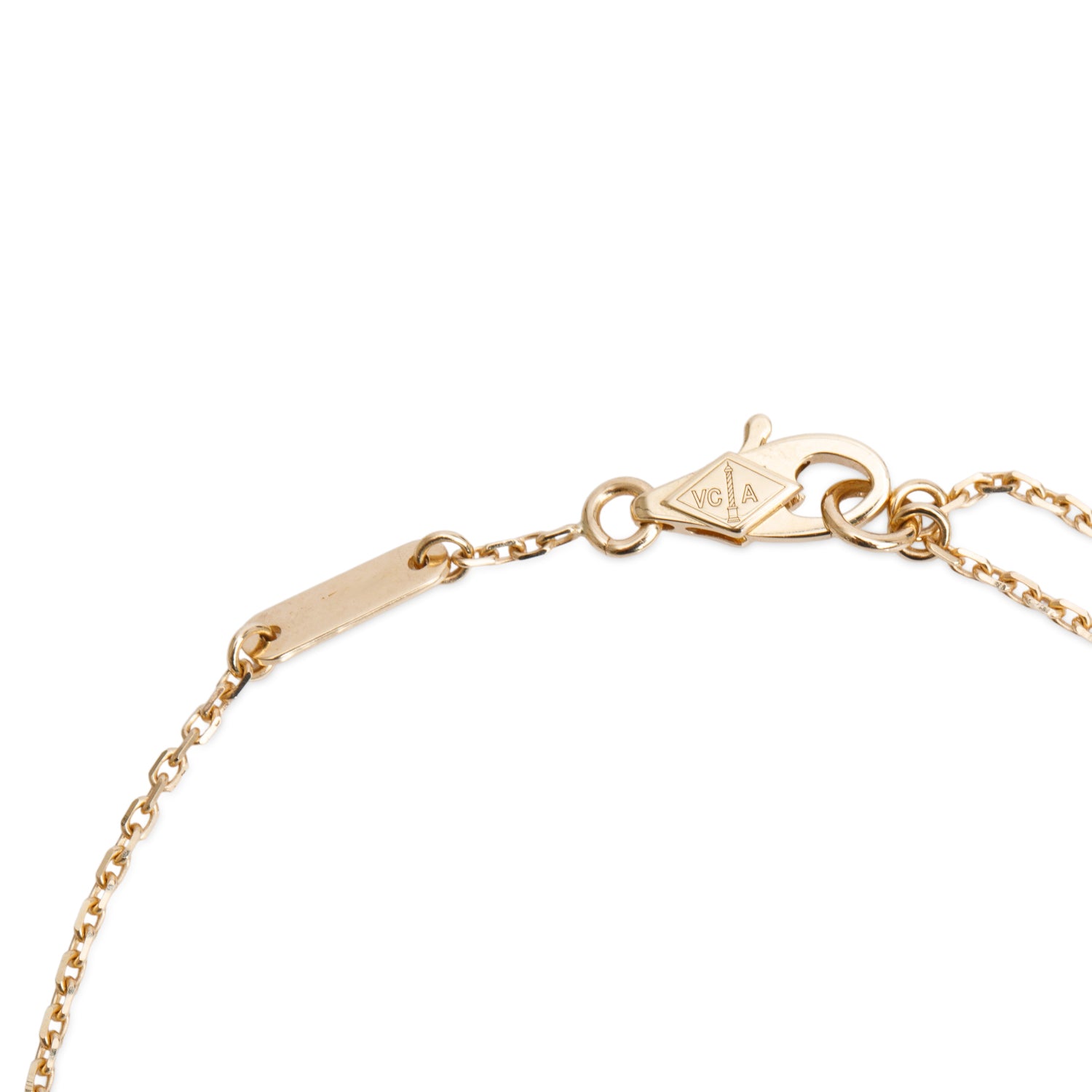 Van Cleef & Arpels 2025 18k Yellow Gold Mother of Pearl Sweet Butterflies Bracelet w/ Box & Certificate