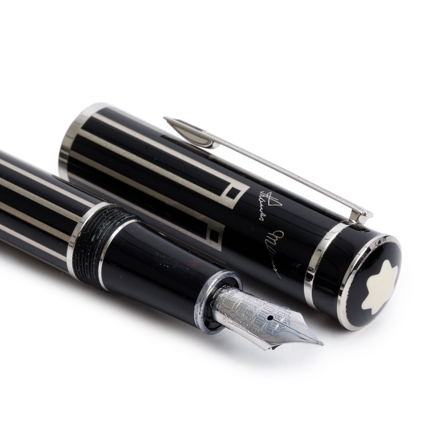 Montblanc Limited Edition Writer's Edition Thomas Mann Fountain Pen w/ Box & Papers