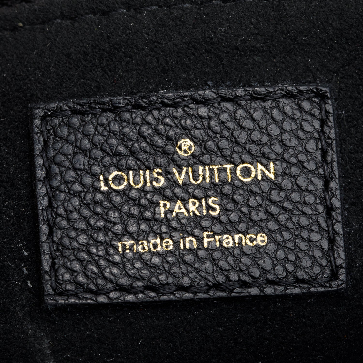 Louis Vuitton Black Monogram Empreinte Leather Vavin PM w/ Box