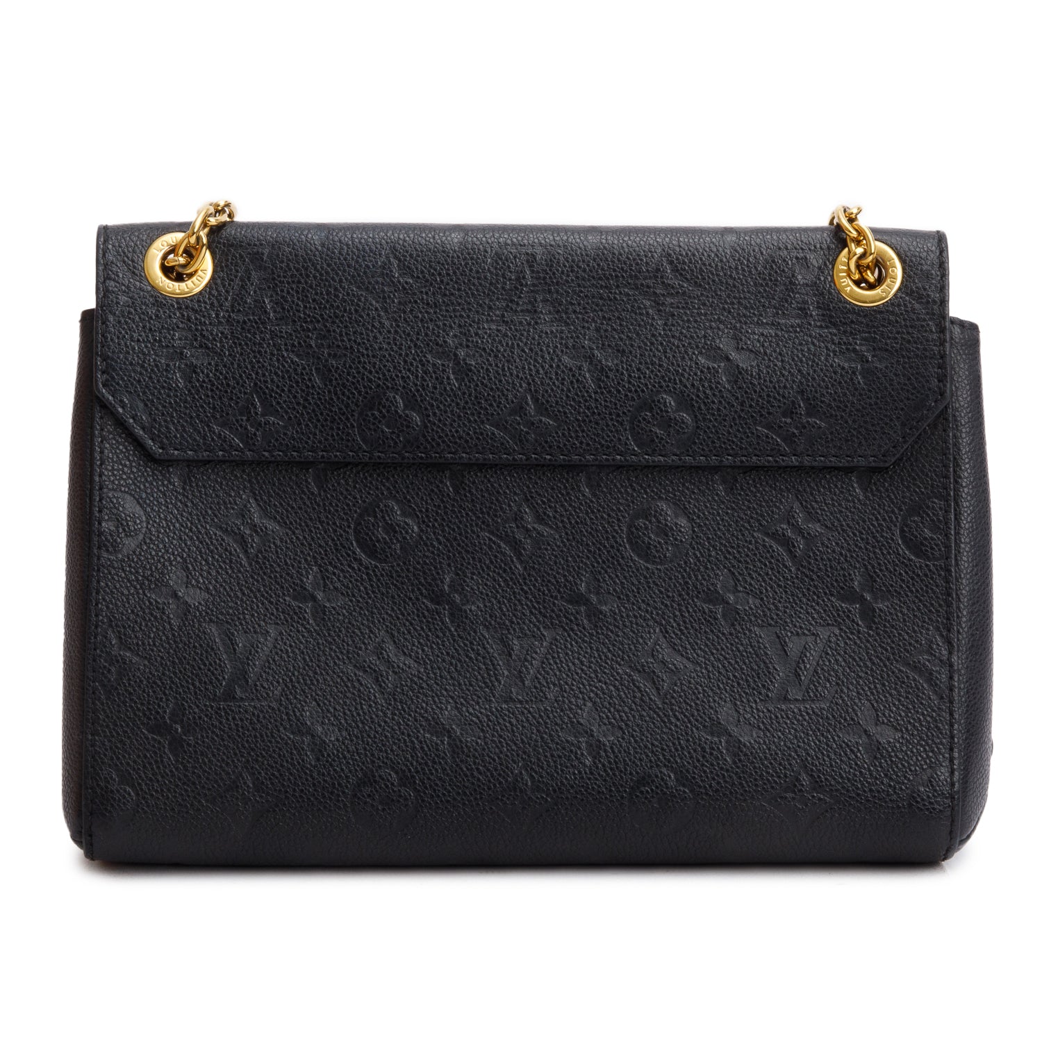 Louis Vuitton Black Monogram Empreinte Leather Vavin PM w/ Box