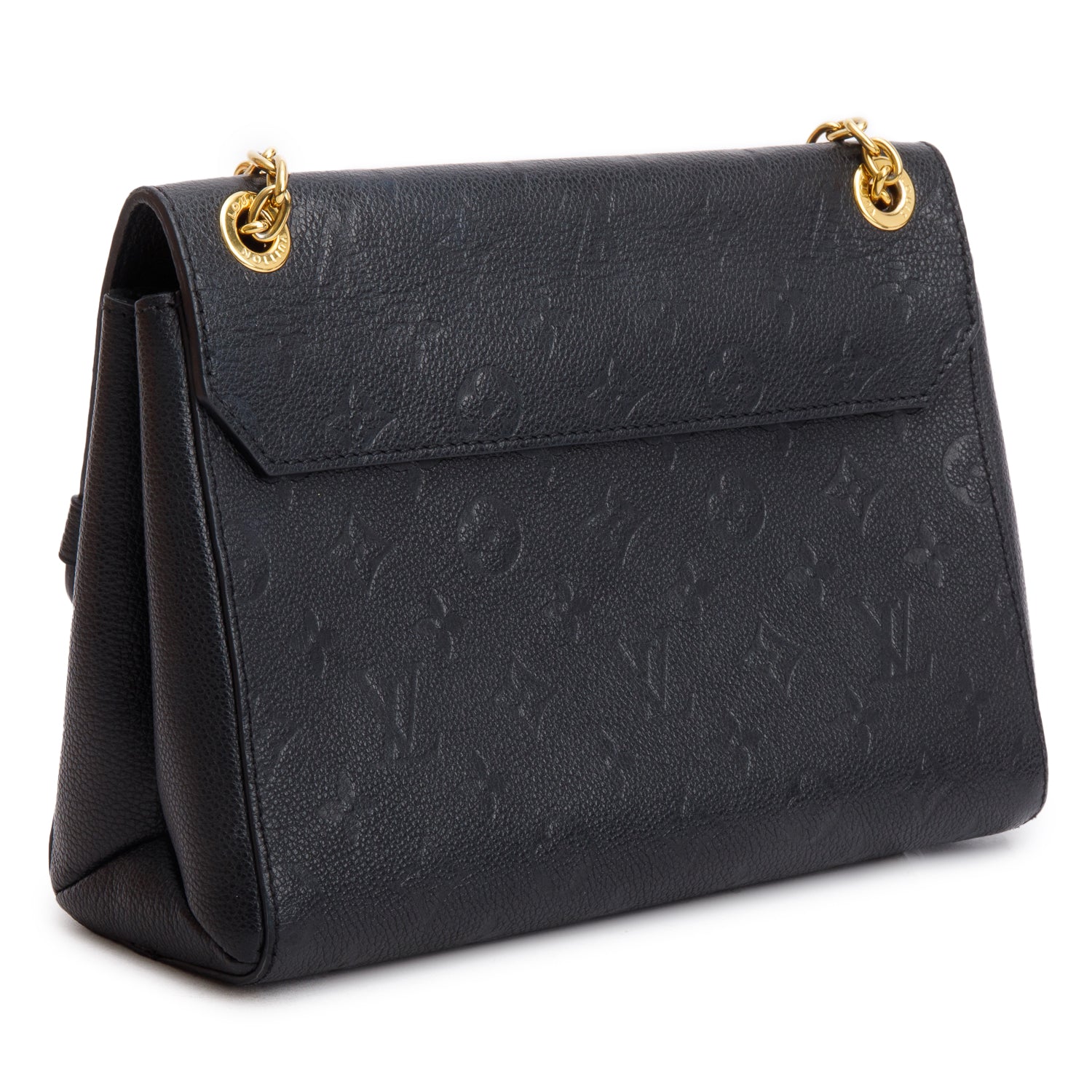 Louis Vuitton Black Monogram Empreinte Leather Vavin PM w/ Box