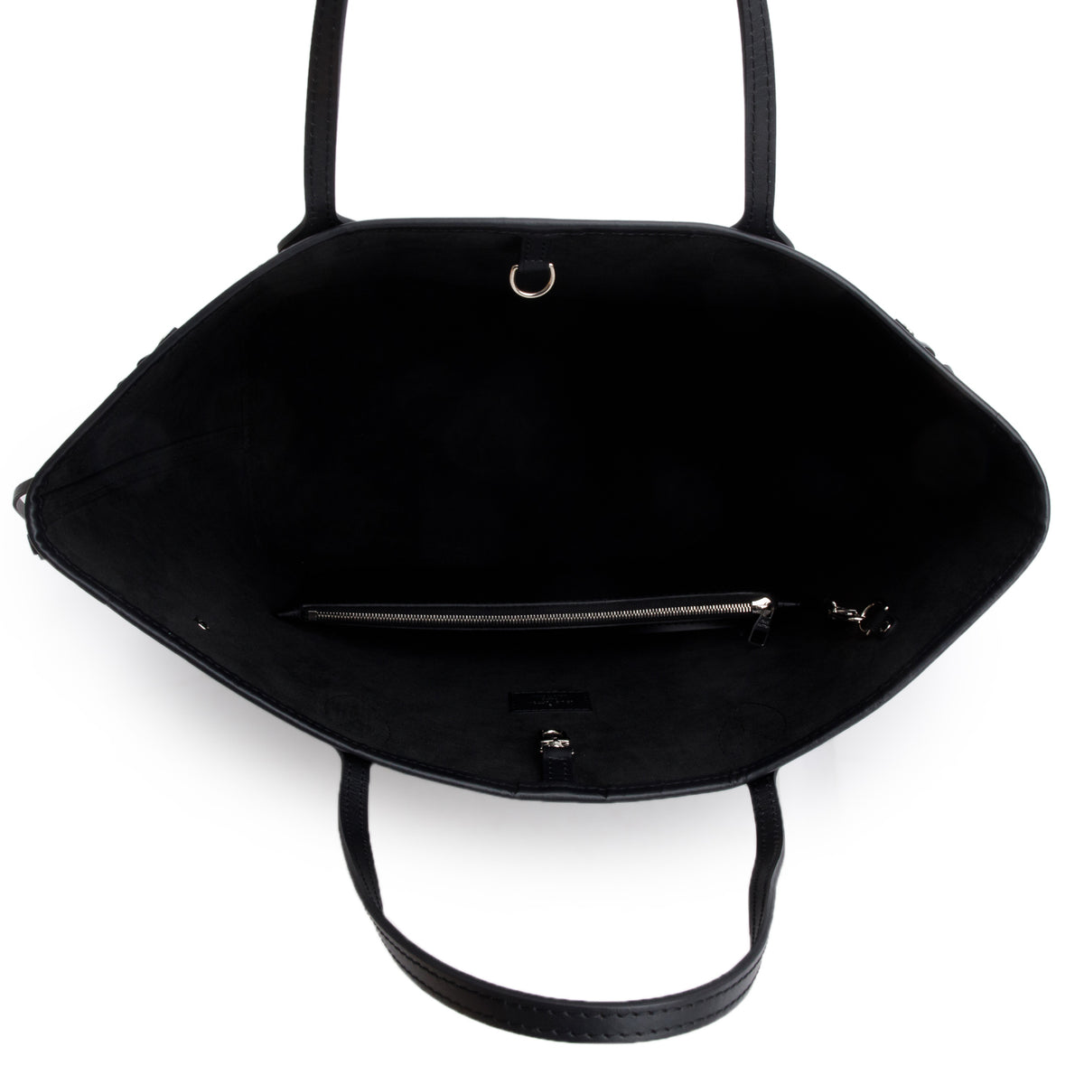 Louis Vuitton Black Epi Leather Neverfull MM w/ Pouch