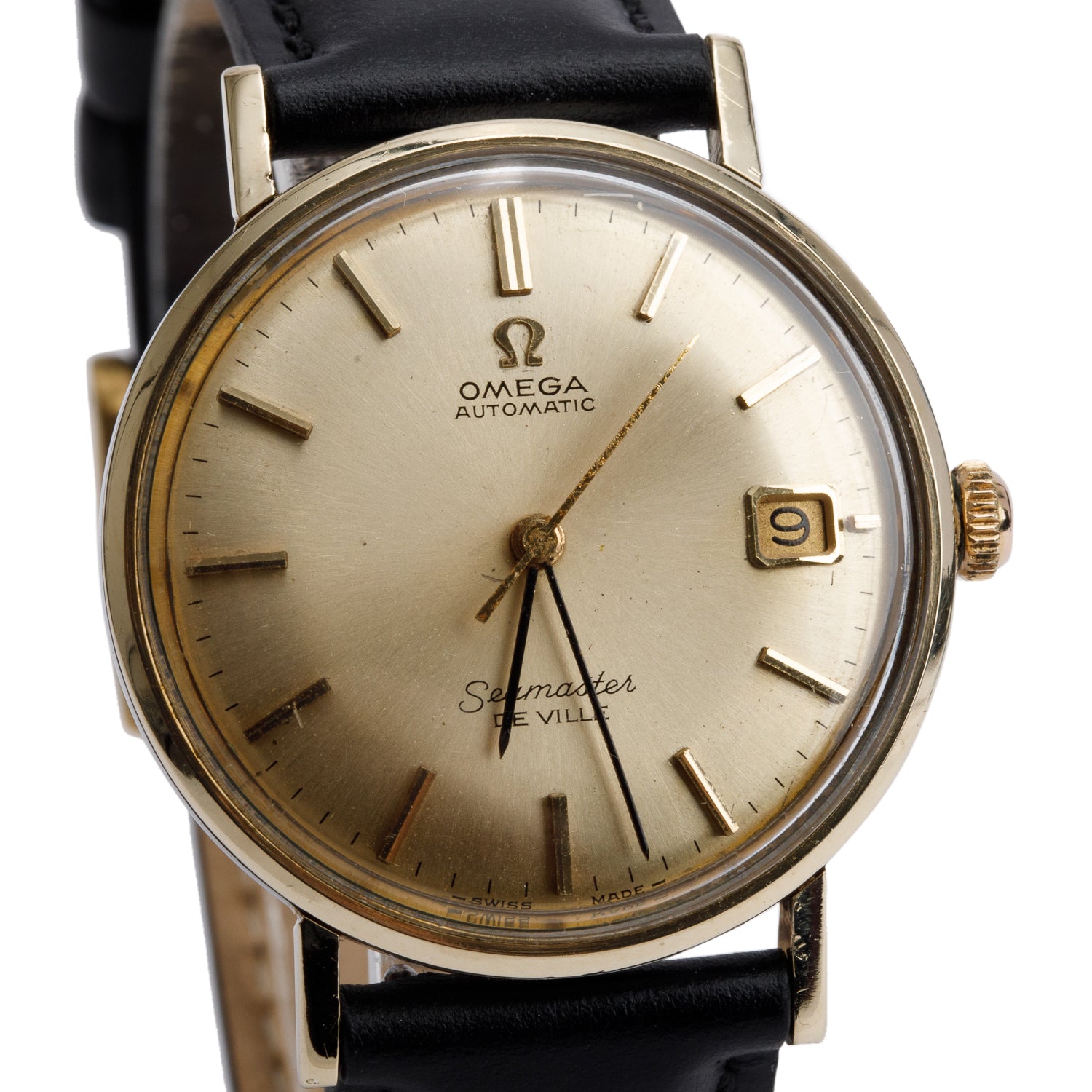 Omega Vintage Stainless Steel & Gold Plated Seamaster De Ville 34MM Automatic Watch