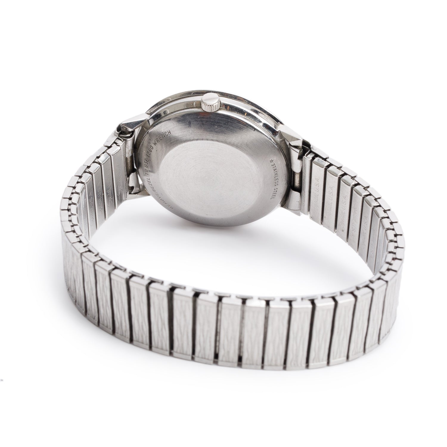 Longines Vintage Stainless Steel Admiral Five Star 34 MM Automatic Watch