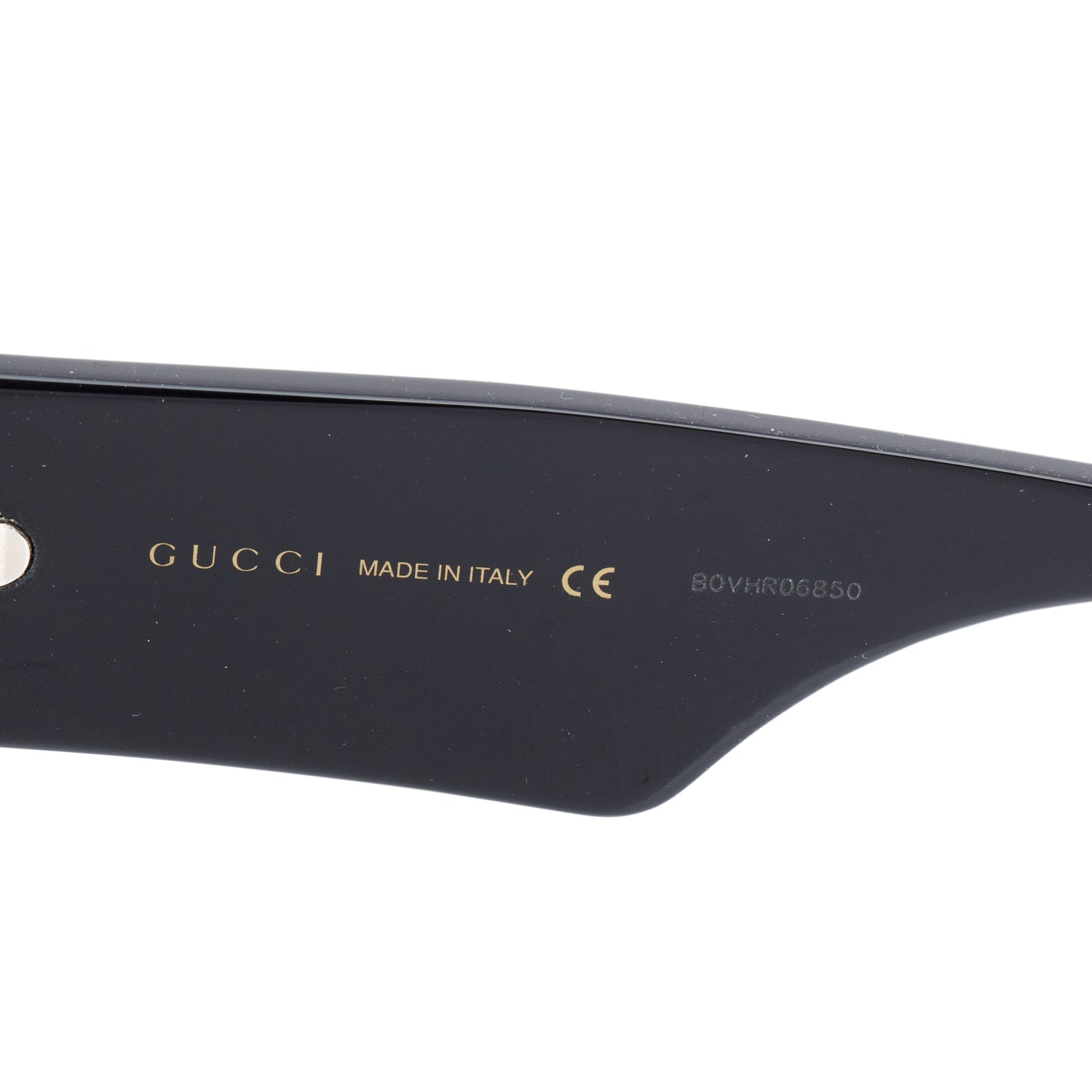 Gucci GG0630S Black Acetate Square Sunglasses w/ Case