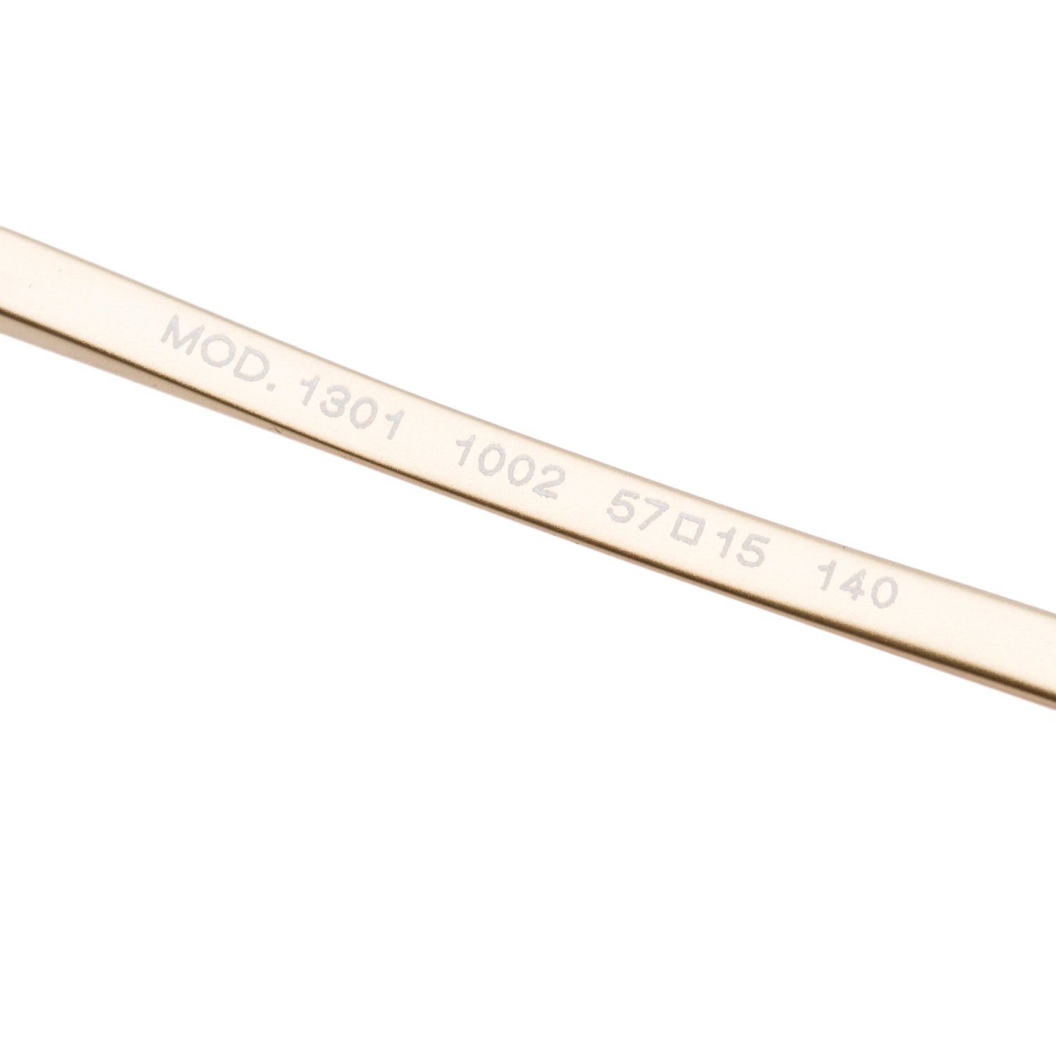 Versace 1301 Gold-Tone Cat Eye Glasses