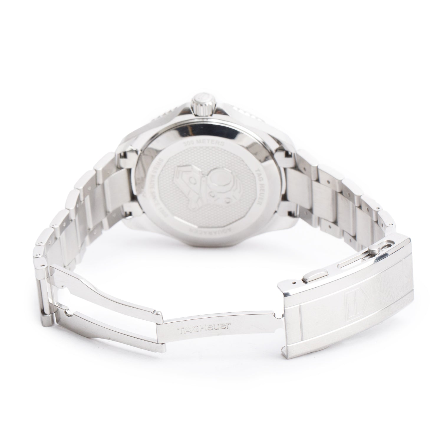 Tag Heuer Stainless Steel Aquaracer Professional 300M 43 MM Automatic Watch Silver Dial WBP201C-0 w/ Box & Papers