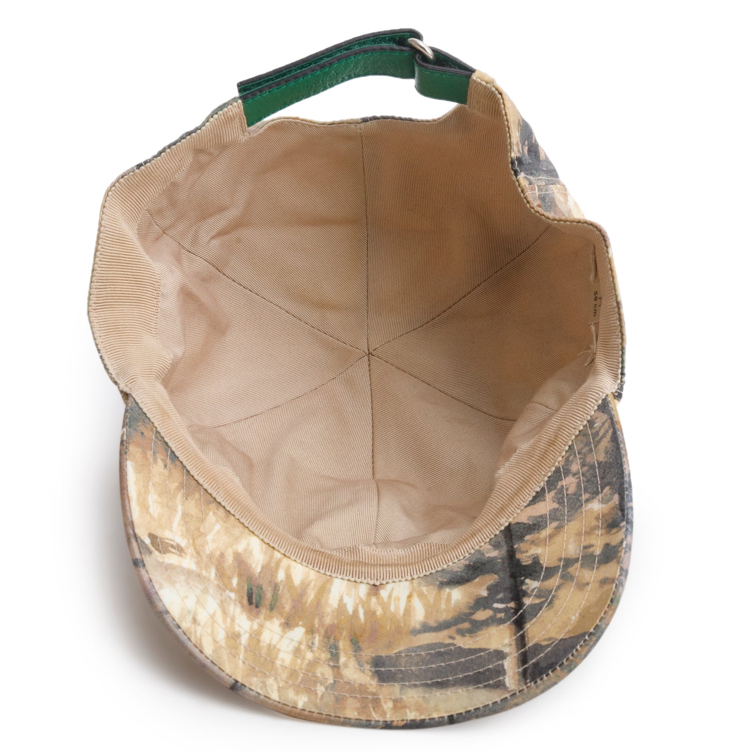 Gucci x The North Face Camo Print Baseball Hat, Size M