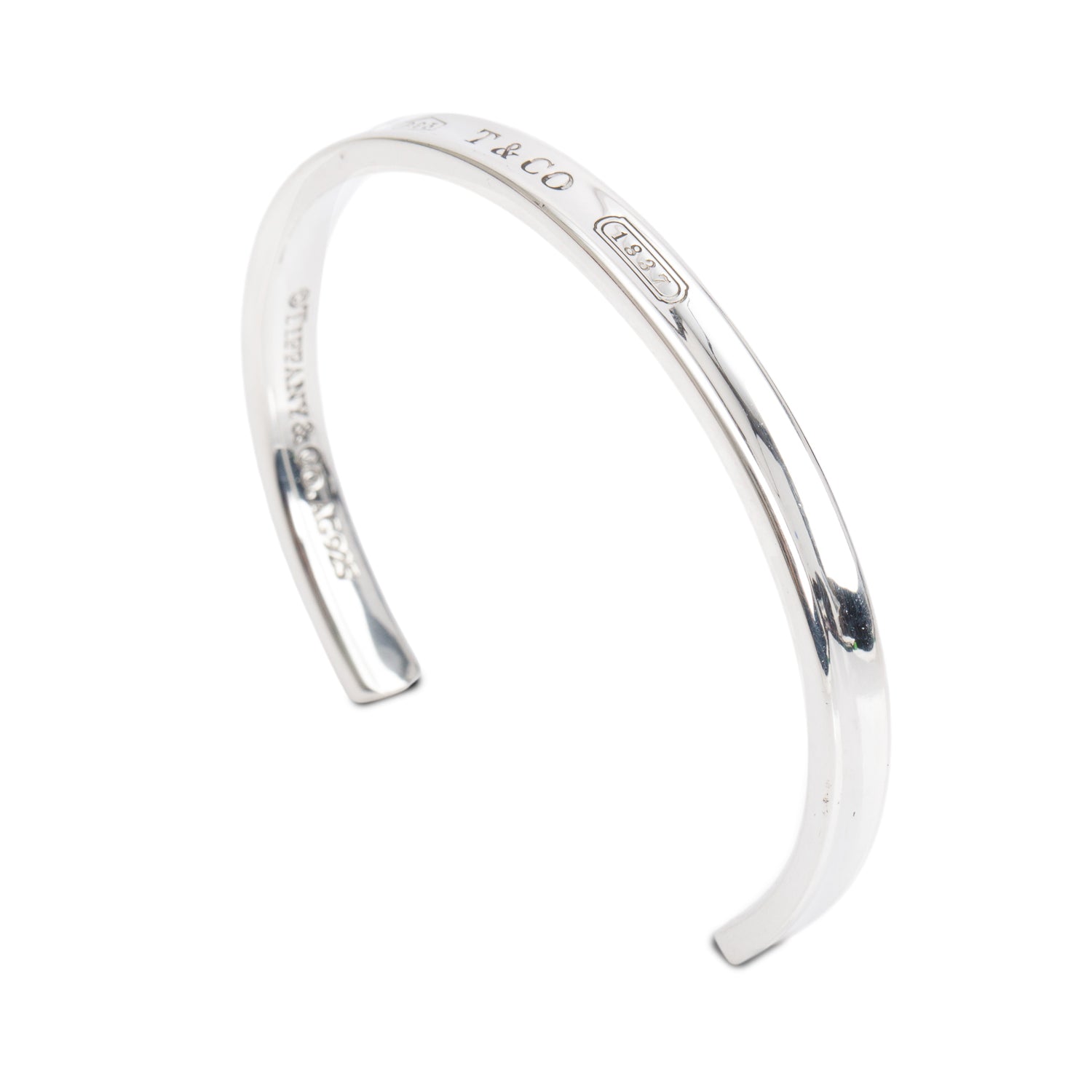 Tiffany & Co. Sterling Silver 1837 Narrow 5 MM Cuff