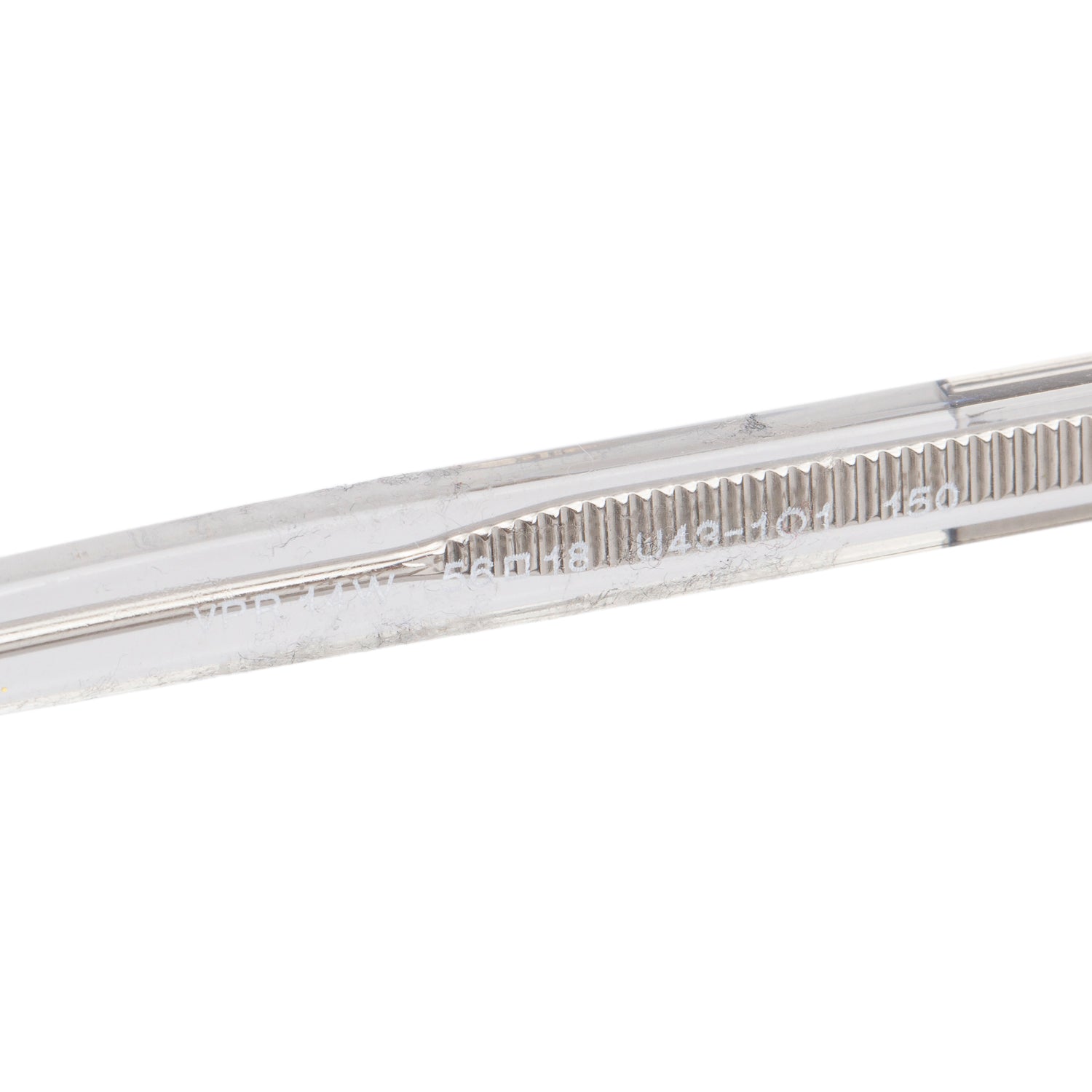 Prada VPR 14W Grey Acetate Rectangle Eye Glasses