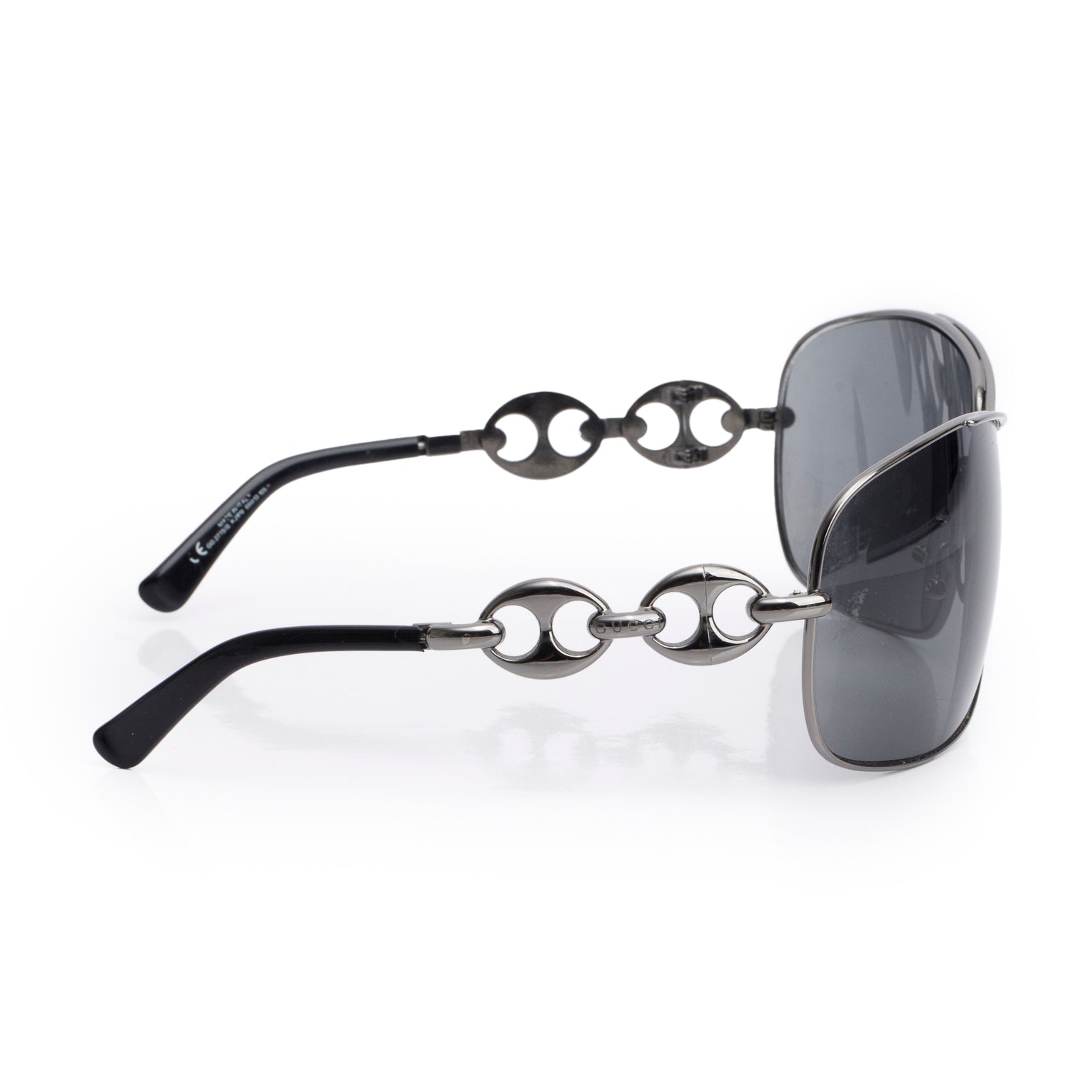 Gucci GG2775 Black Chain Link Aviator Sunglasses