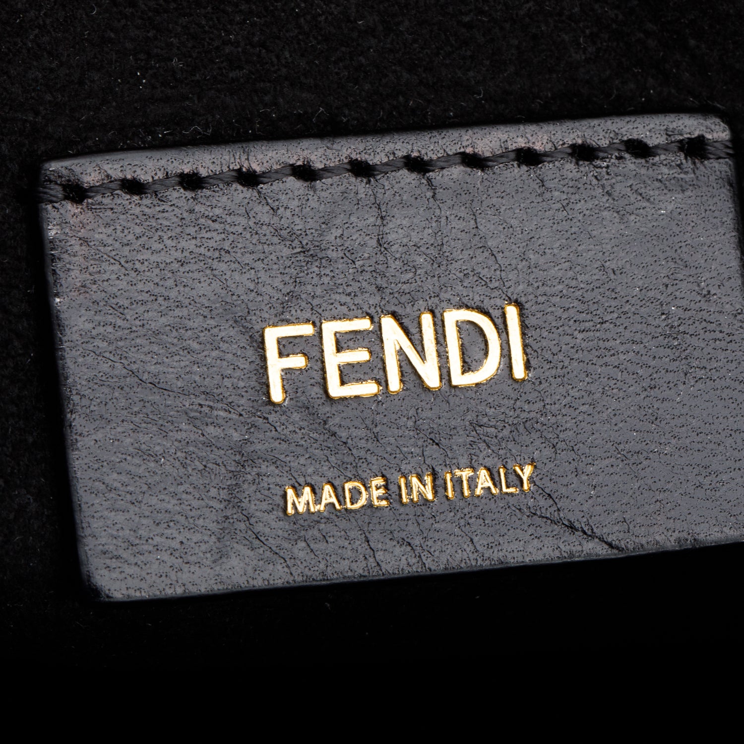 Fendi Pink Nappa Logo Small Drawstring Pouch Bag