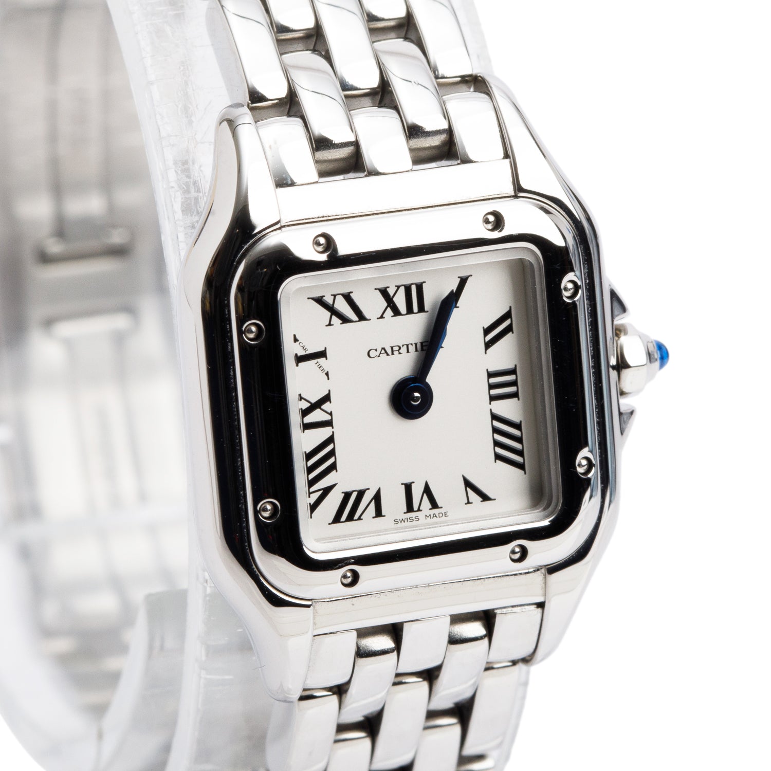 Cartier 2020 Stainless Steel Panthere de Cartier Watch, Mini Model 4188 w/ Box & Papers