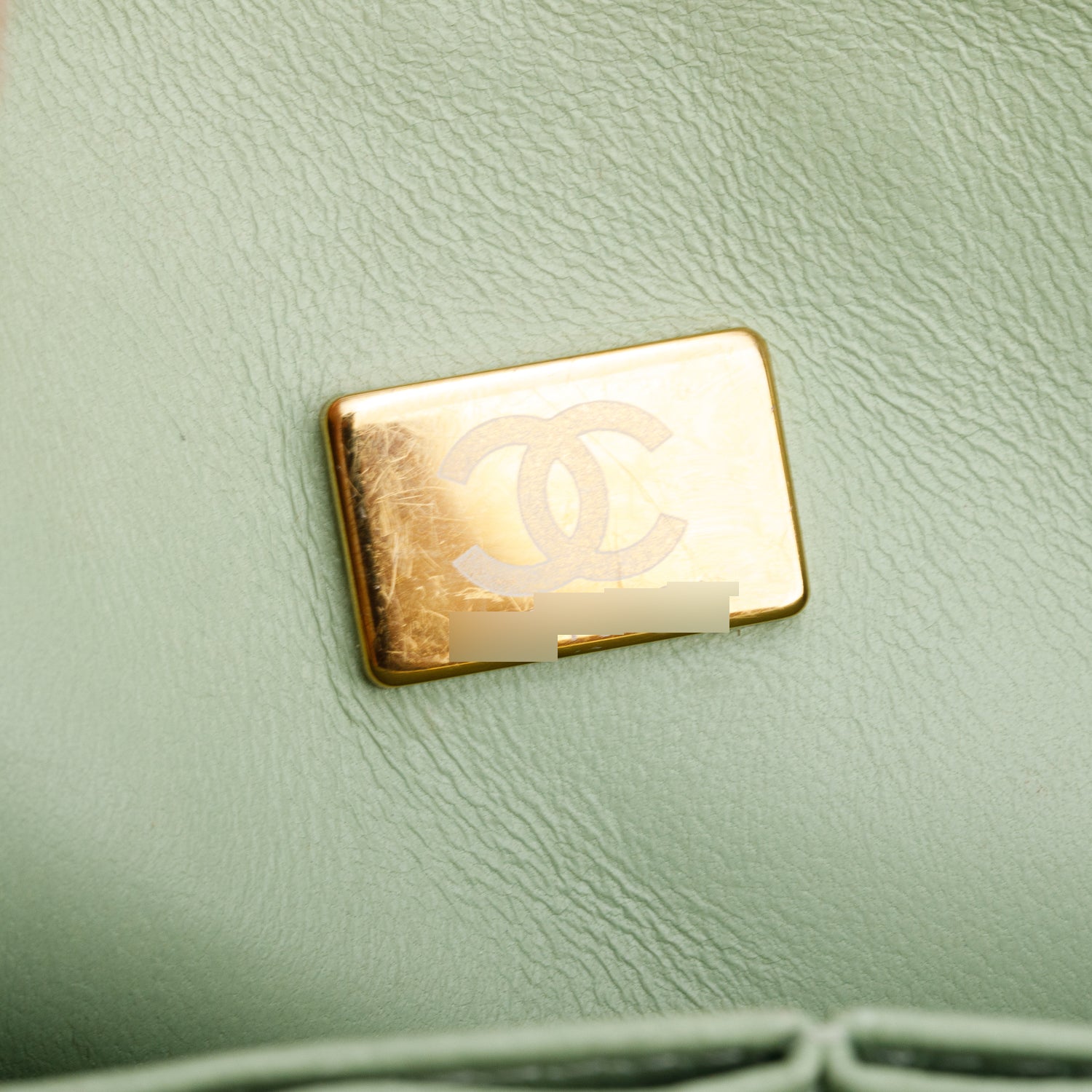 Chanel Green Caviar Quilted Medium Double Flap Bag w/ Box