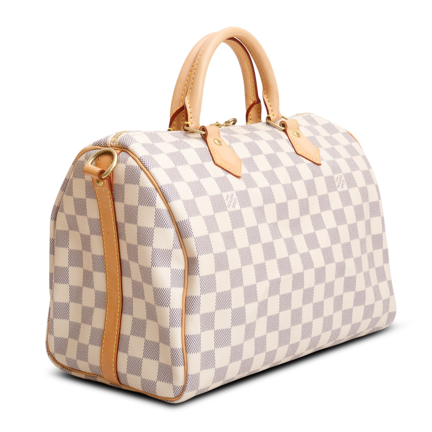 Louis Vuitton Damier Azur Speedy Bandouliere 30 w/ Box & Strap