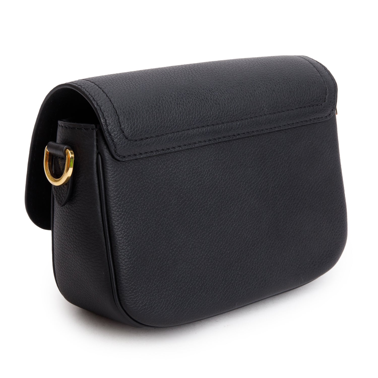 Louis Vuitton 2022 Black Grained Calfskin Lockme Tender w/ Box, Receipt & Straps