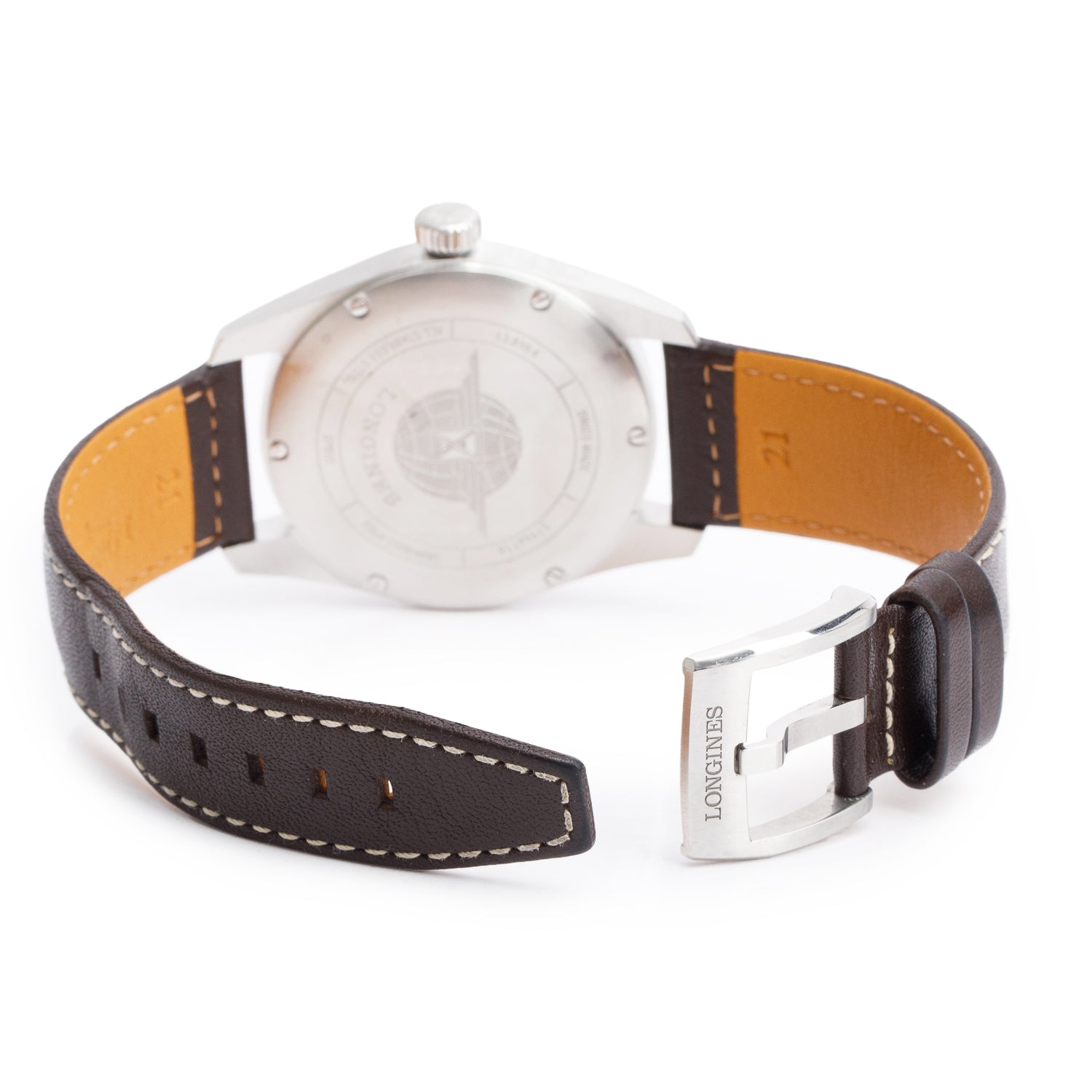 Longines 2023 Stainless Steel Spirit 40 MM Automatic Watch Black Dial w/ Box & Papers