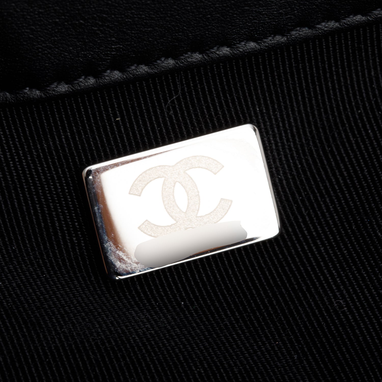 Chanel 2021 Black Quilted Lambskin Leather Medium Boy Bag w/ Box & Receipt