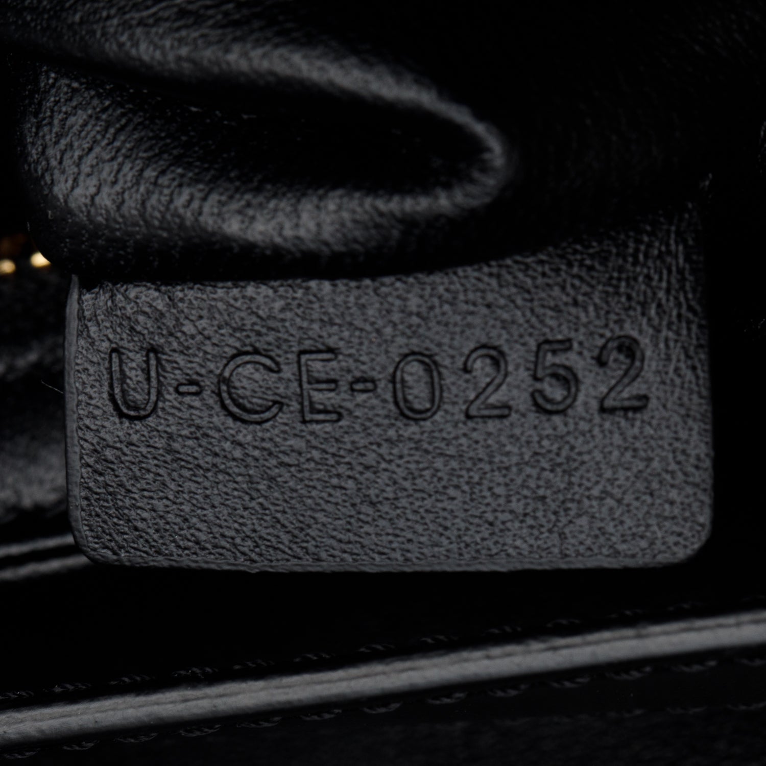 Celine 2022 Black Shiny Calfskin Medium Triomphe