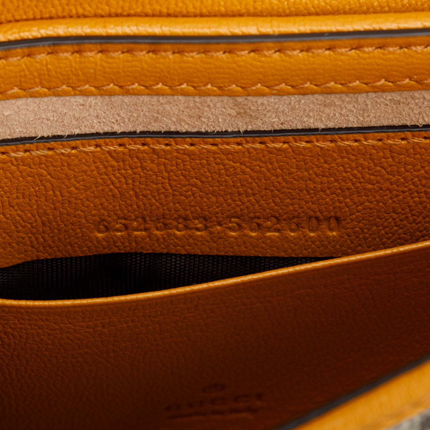 Gucci 2022 GG Supreme Monogram Calfskin Mini Padlock Top Handle Bag w/ Box, Strap & Receipt