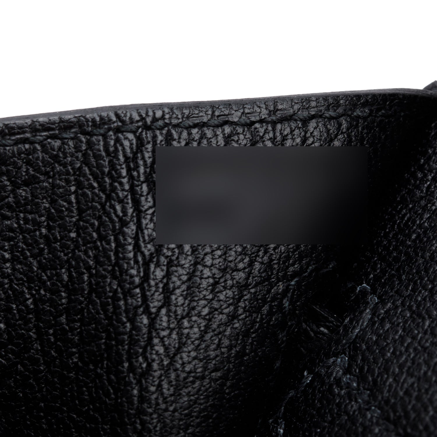 Hermes 2022 Noir Veau Epsom Birkin Sellier 25 w/ Box & Receipt