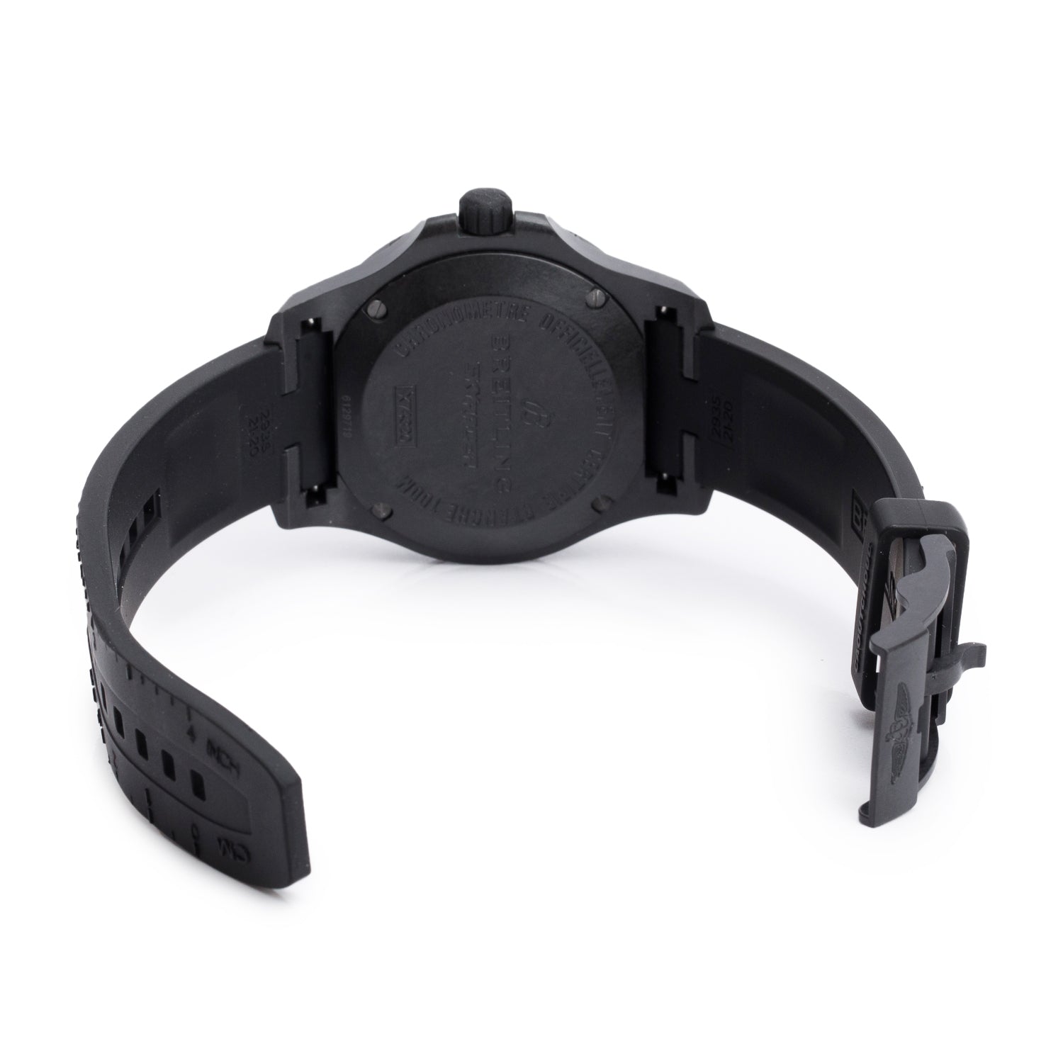 Breitling Black Polymer Colt SkyRacer 45 MM Quartz Watch Black Dial X74320