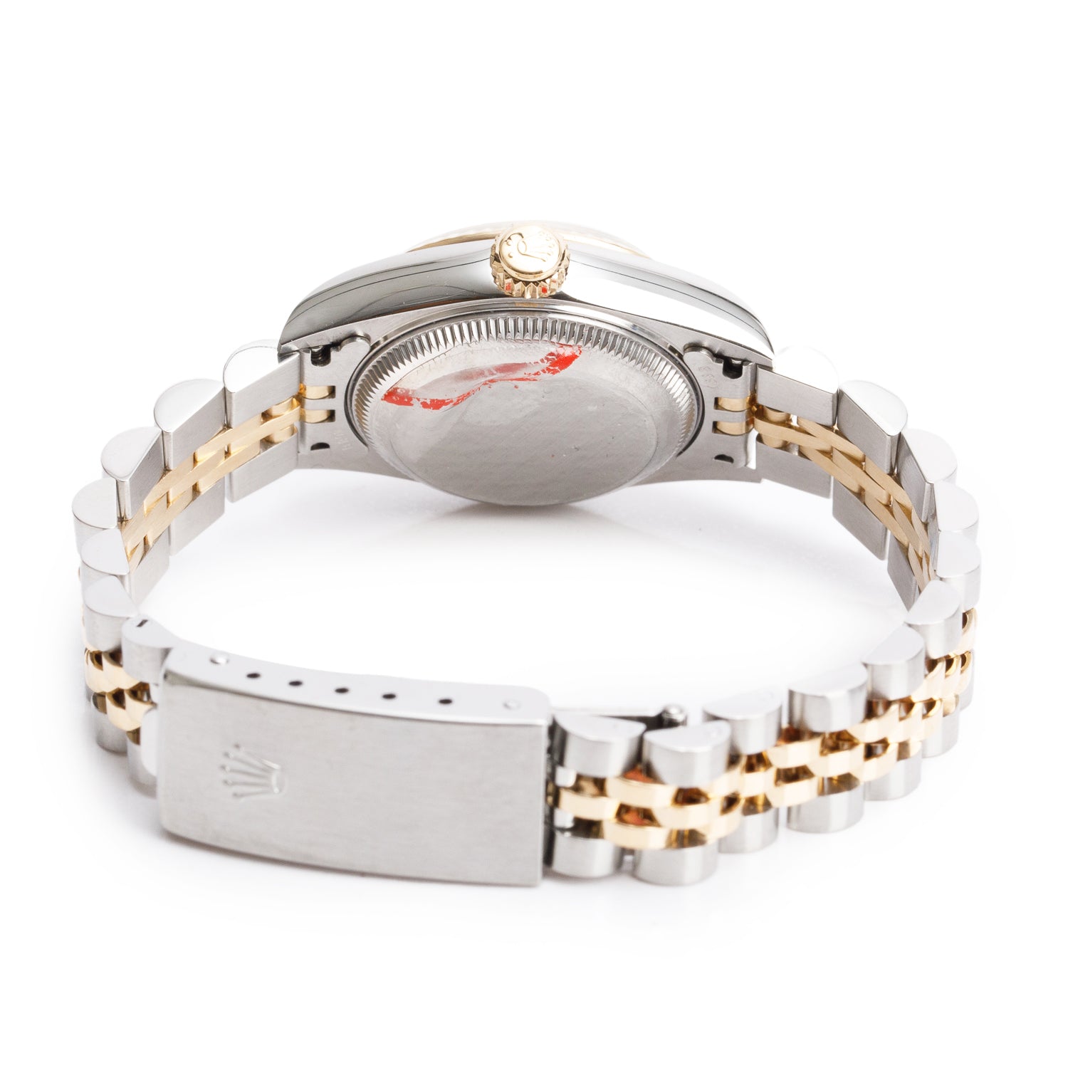 Rolex Stainless Steel & 18k Yellow Gold Datejust 26 MM Automatic Watch 69173 w/ Service Card