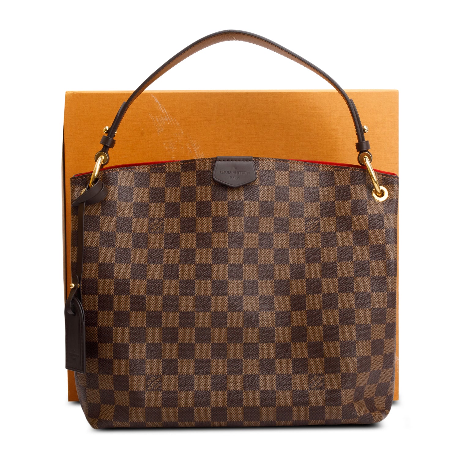 Louis Vuitton 2020 Damier Ebene Graceful PM w/ Box