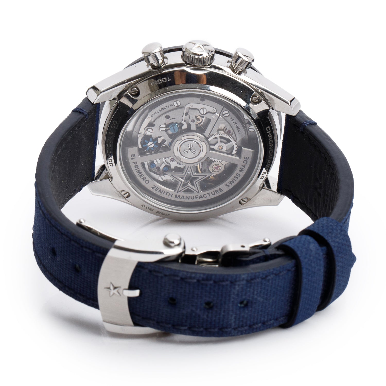 Zenith 2025 Stainless Steel Chronomaster Sport 41 MM Chronograph Automatic Watch White Dial w/ Box & Papers