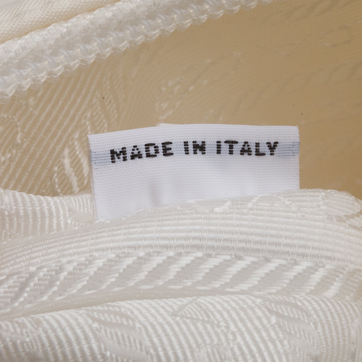 Prada 2021 White Re-Nylon Saffiano Re-Edition 2000 Mini Bag w/ Authenticity Card