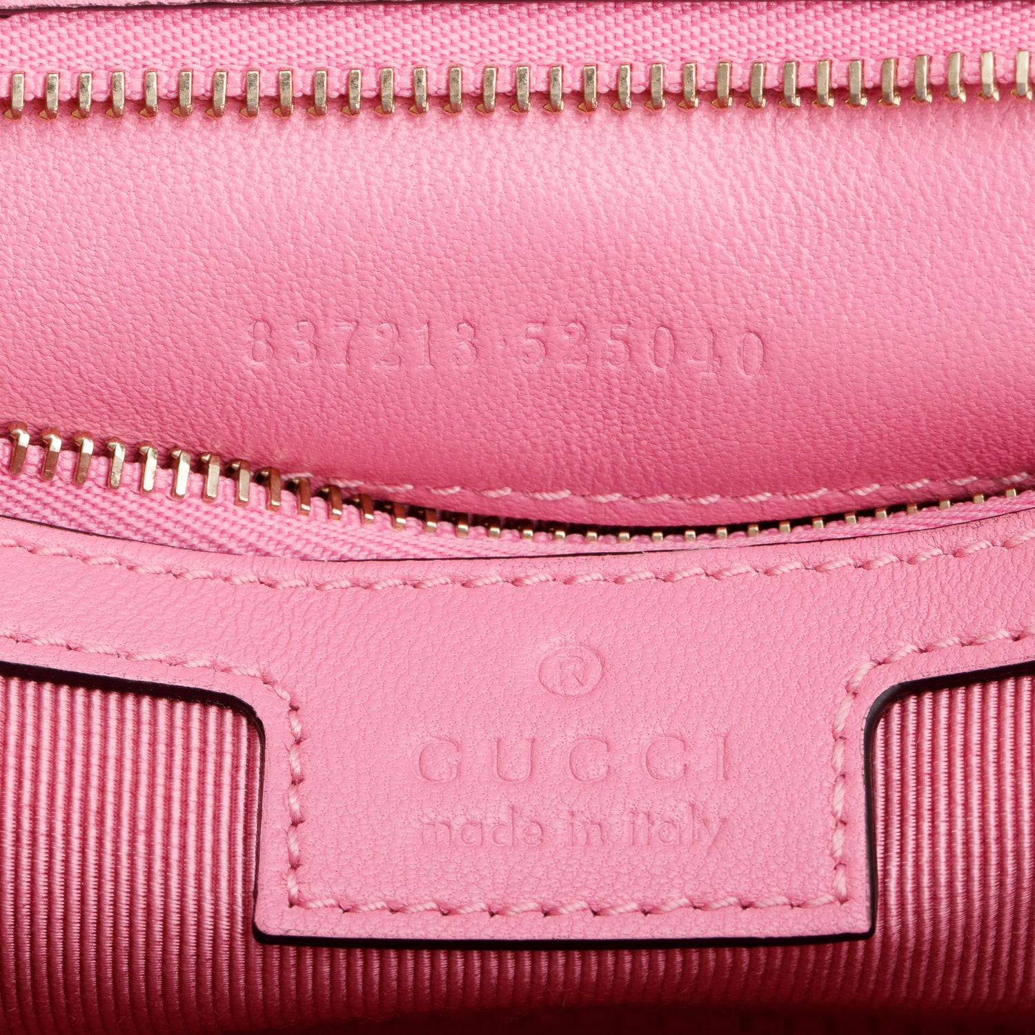 Gucci Pink Monogram Matelasse GG Marmont Boucle Medium Shoulder Bag w/ Box