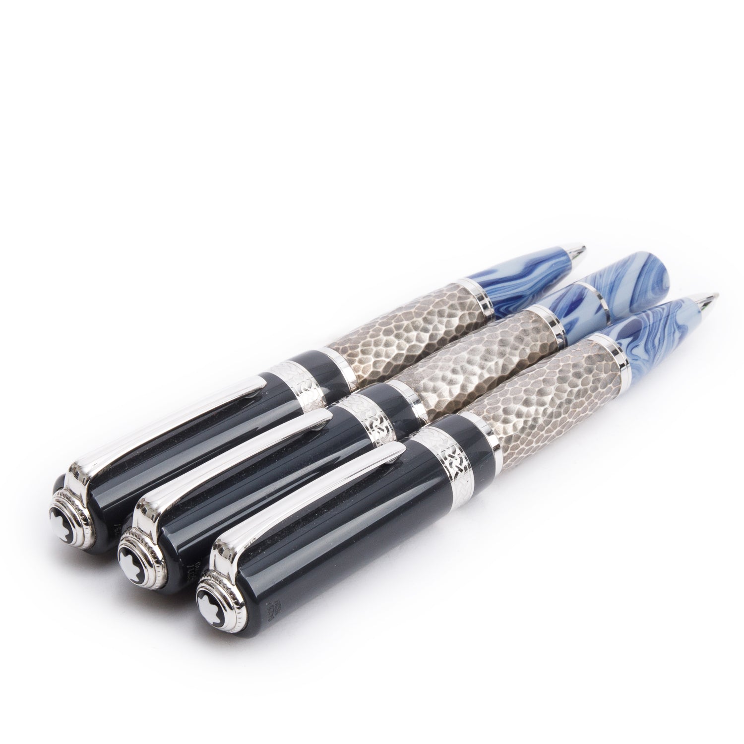 Montblanc Limited Edition Writer's Edition Leo Tolstoy 3 Piece Set Fountain Pen, Ballpoint Pen, Mechanical Pencil w/ Box, Books & Papers