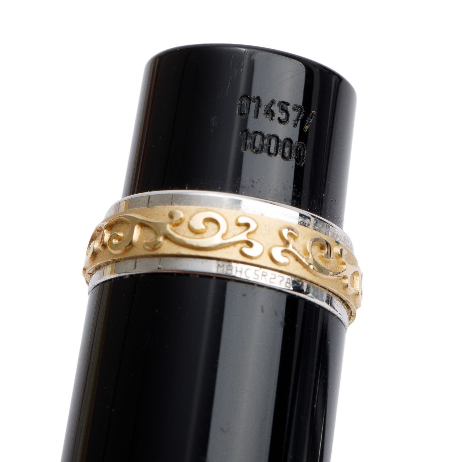 Montblanc Limited Edition Writer's Edition Honore de Balzac 3 Piece Set Fountain Pen, Ballpoint Pen, Mechanical Pencil w/ Box & Papers