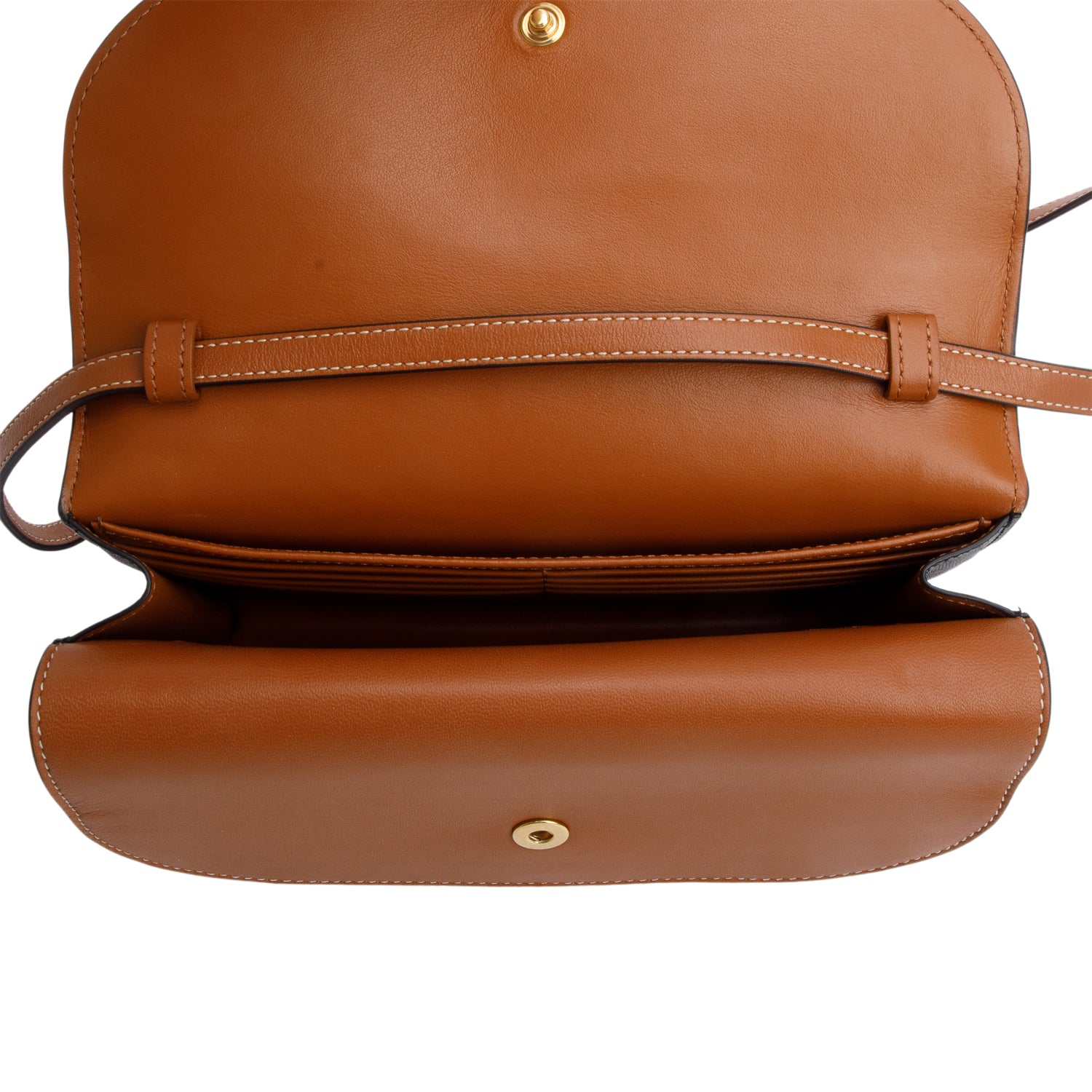 Celine 2022 Triomphe Canvas Lambskin Wallet on Strap